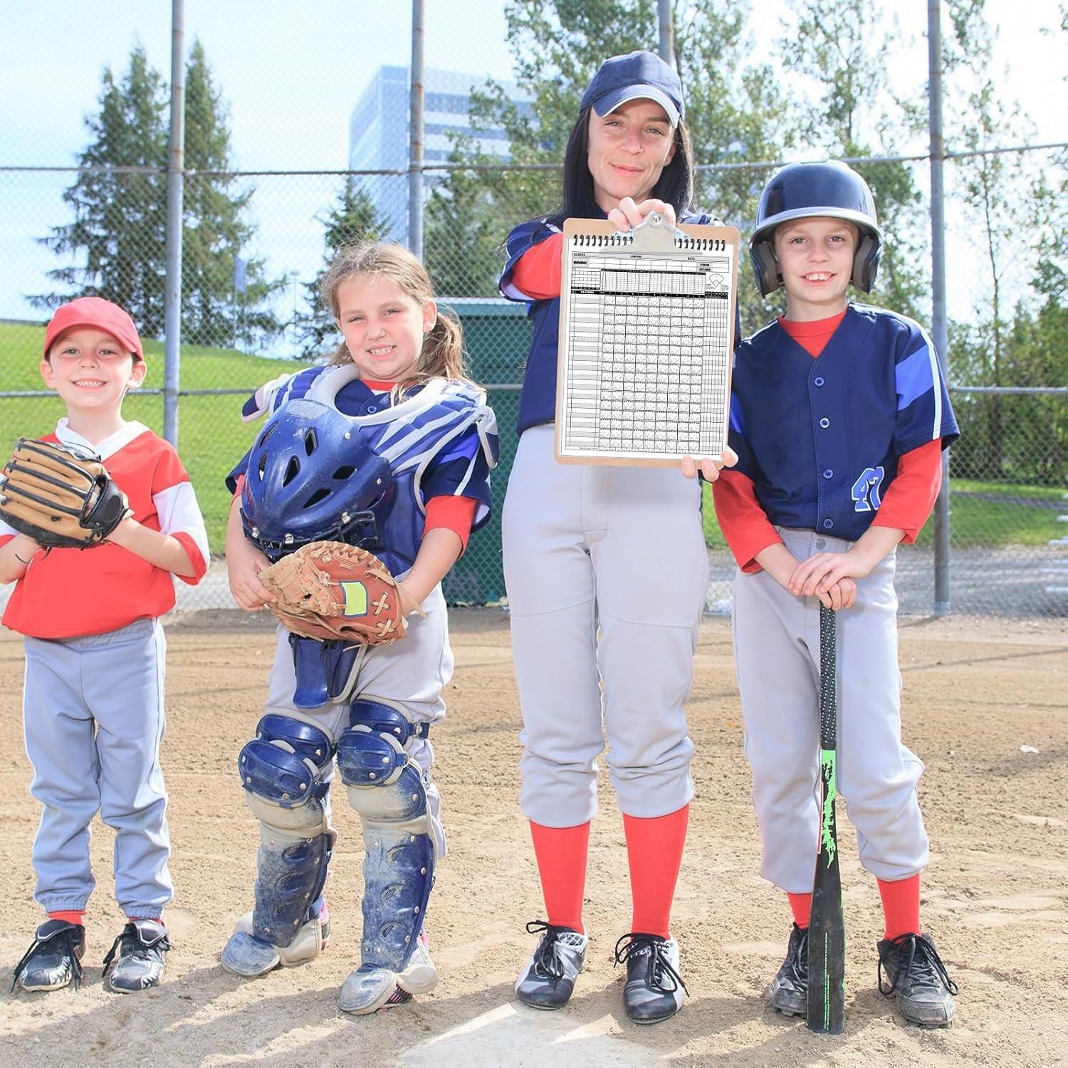Libro de Puntuación y Tarjetas de Alineación Zhanmai Béisbol