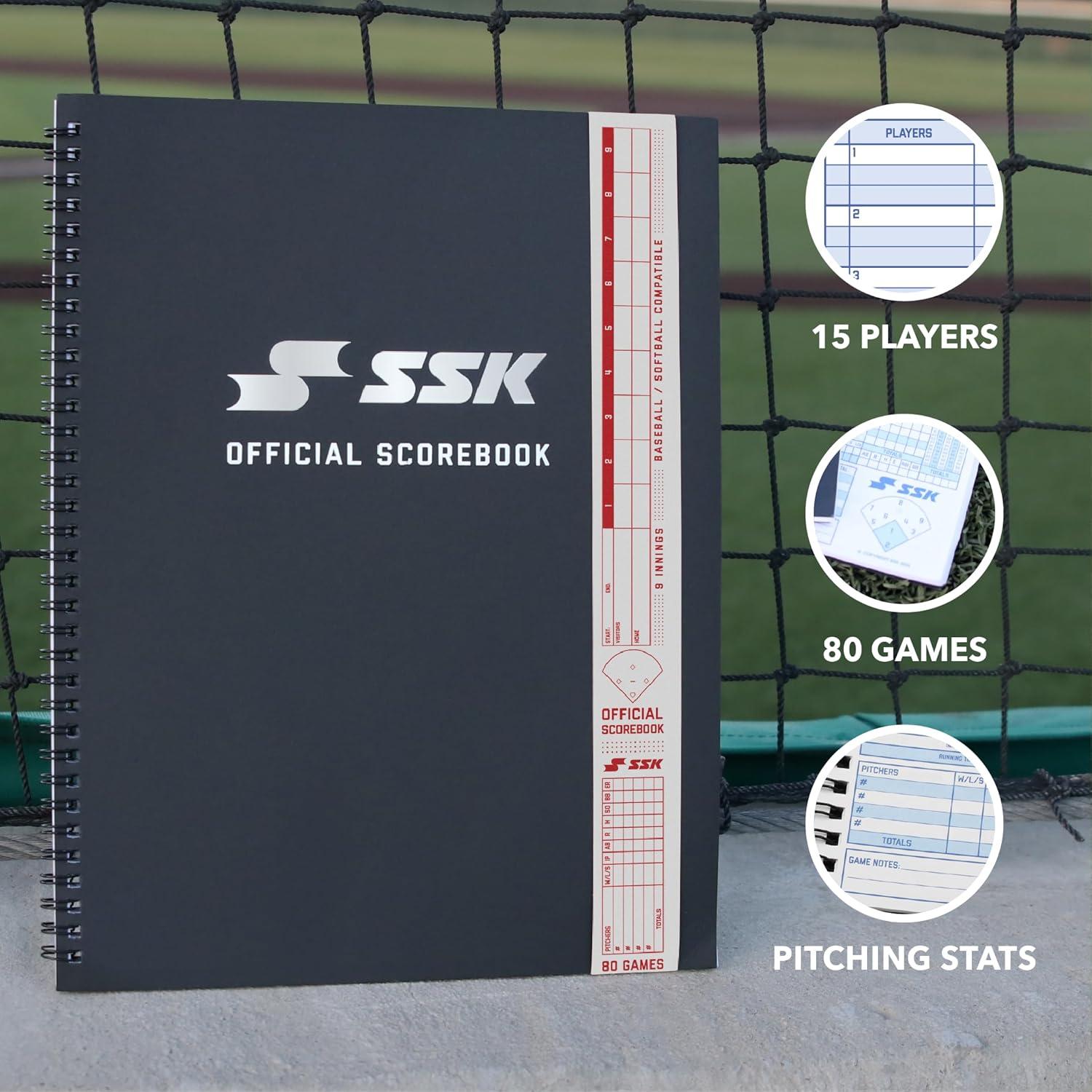 Libro Oficial de Puntuaciones SSK 80 Juegos Béisbol y Softbol