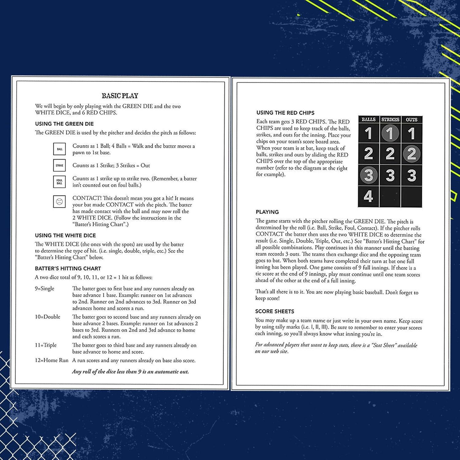 Juego de Mesa de Béisbol Qué Hay de Abuela Smiley - 2 Dados