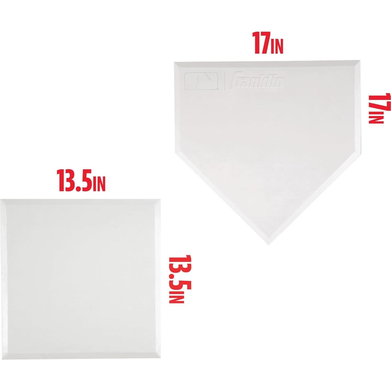 Conjunto de Bases de Béisbol Franklin Sports MLB - Goma Portátil