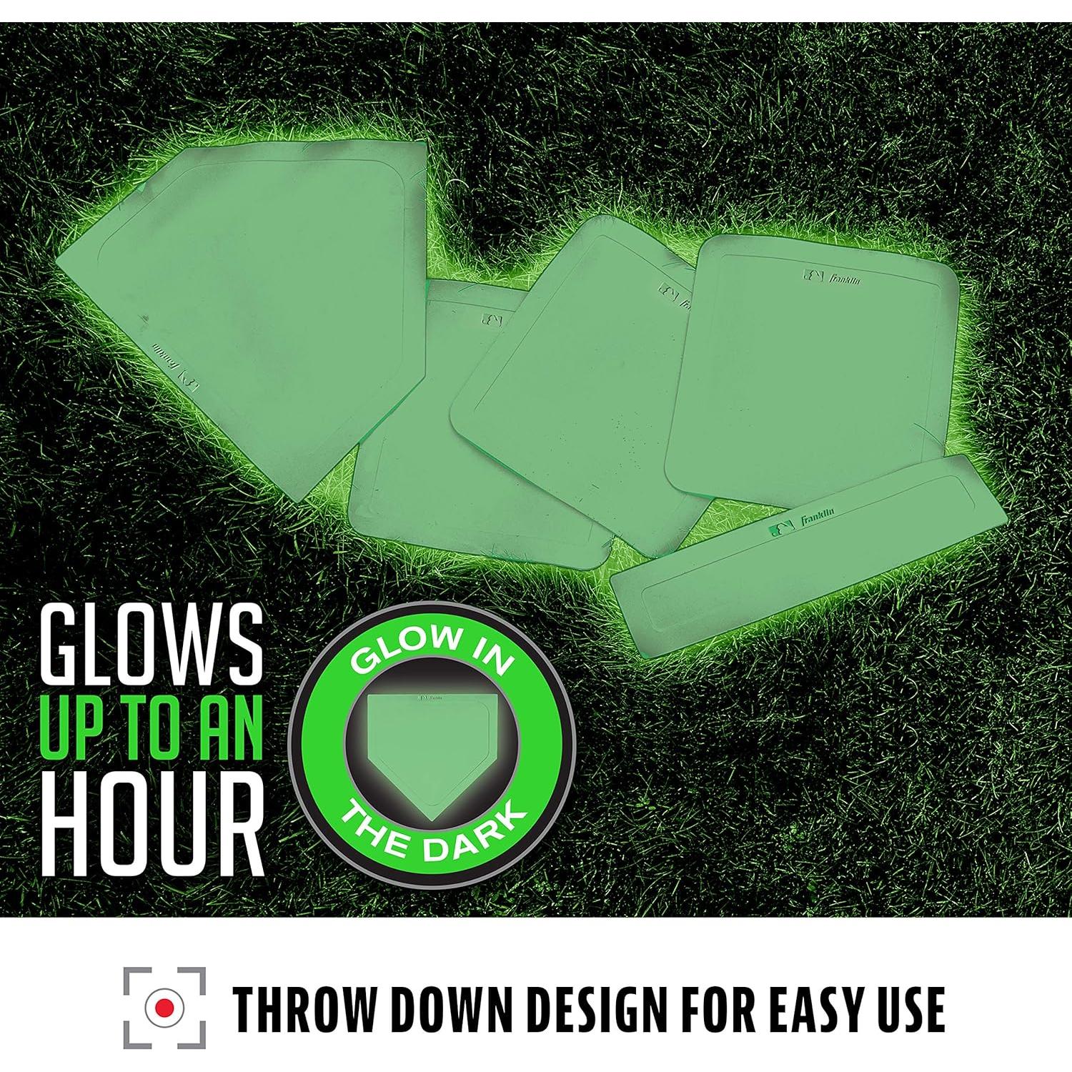 Conjunto de Bases de Béisbol Franklin Sports - 5 Piezas de Goma