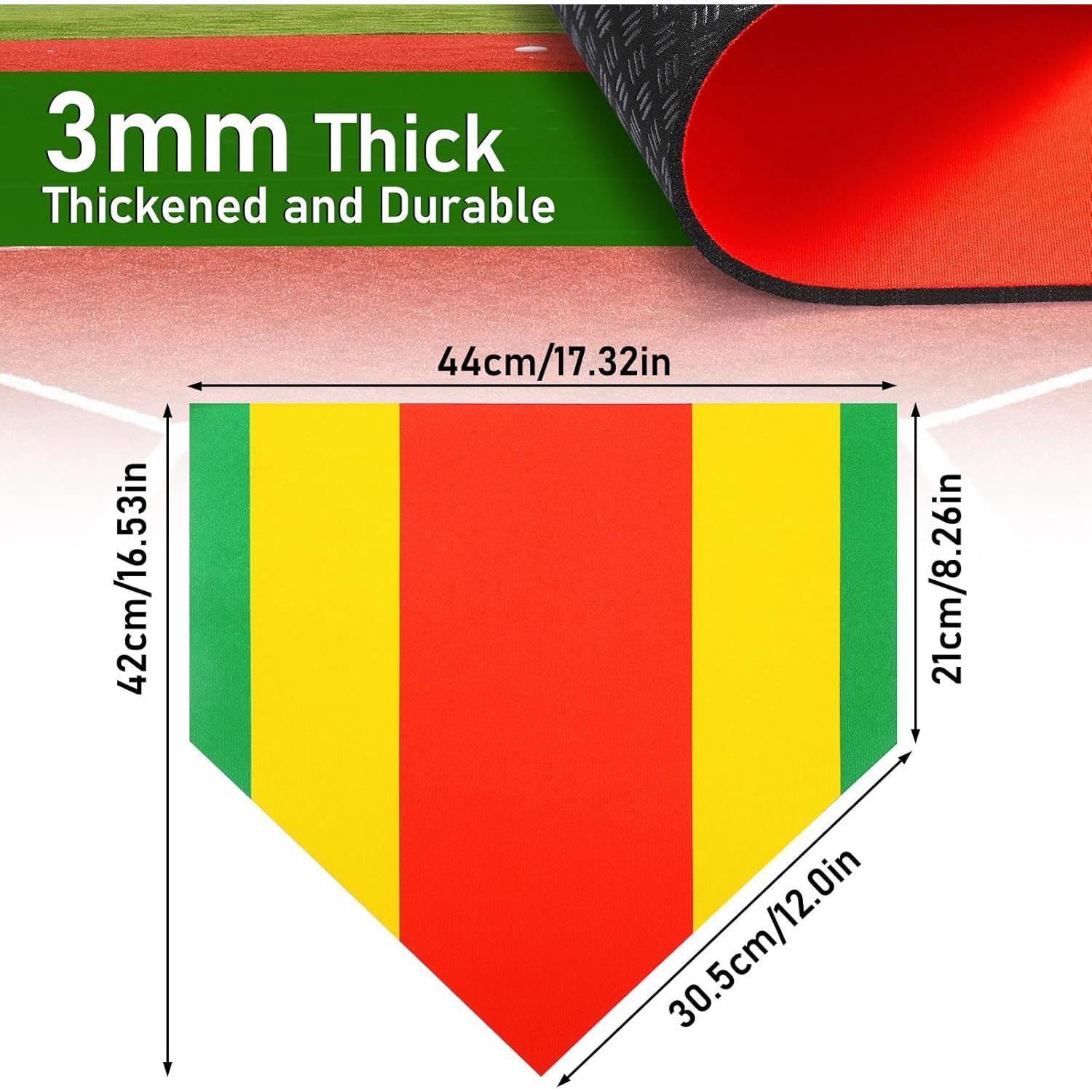 Plato de Entrenamiento de Béisbol TOBWOLF Antideslizante 43 cm