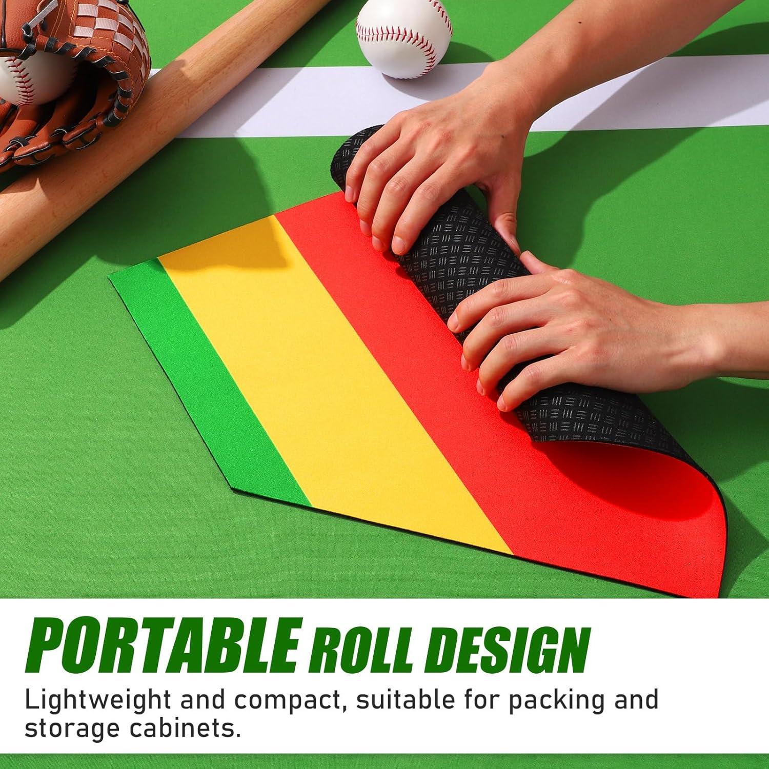 Plato de Entrenamiento de Béisbol TOBWOLF Antideslizante 43 cm