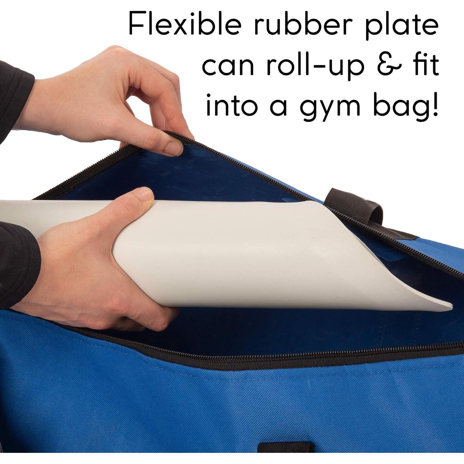 Bases de béisbol desechables Crown Sporting Goods - Goma ligera