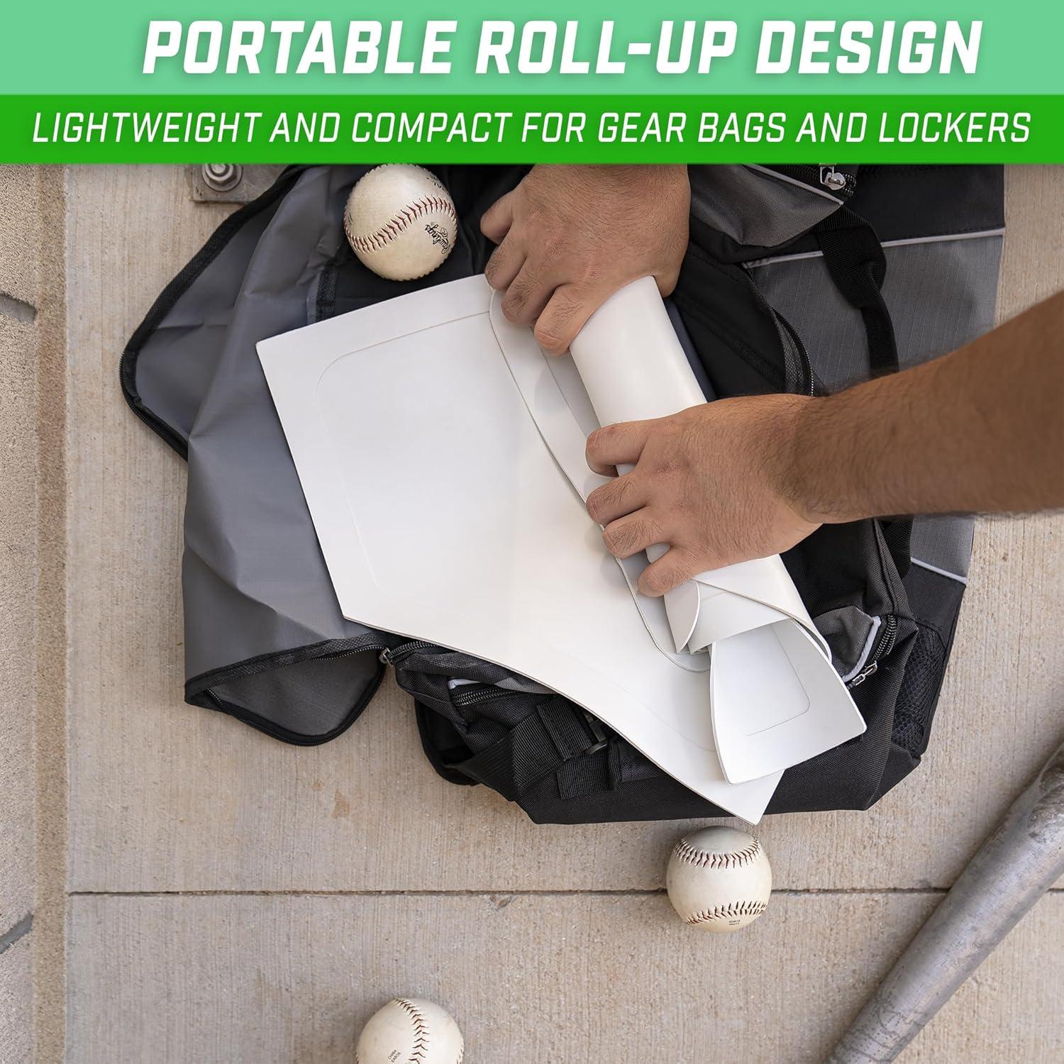 Conjunto de Bases de Béisbol GoSports - 5 Piezas de Goma