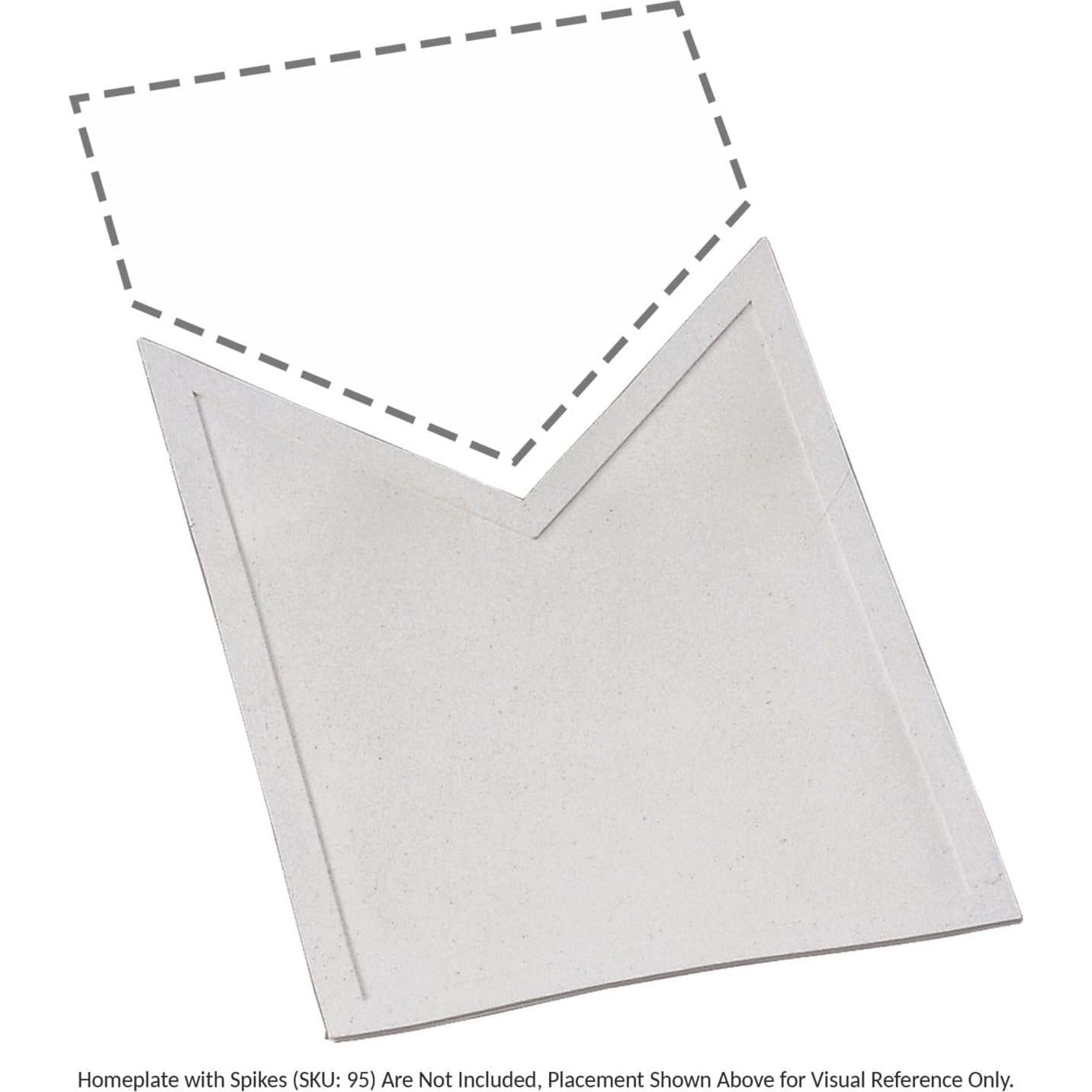 Extensión de Placa de Beisbol Champion Sports 61 cm - Base No Incluida