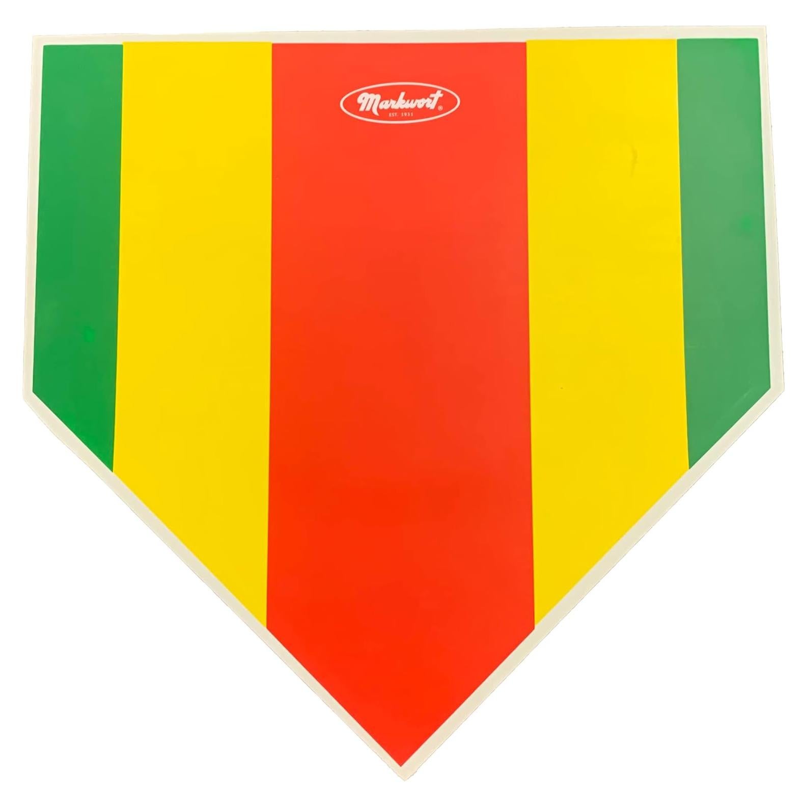 Placa de Entrenamiento de Zona de Strike Markwort Roja - Goma