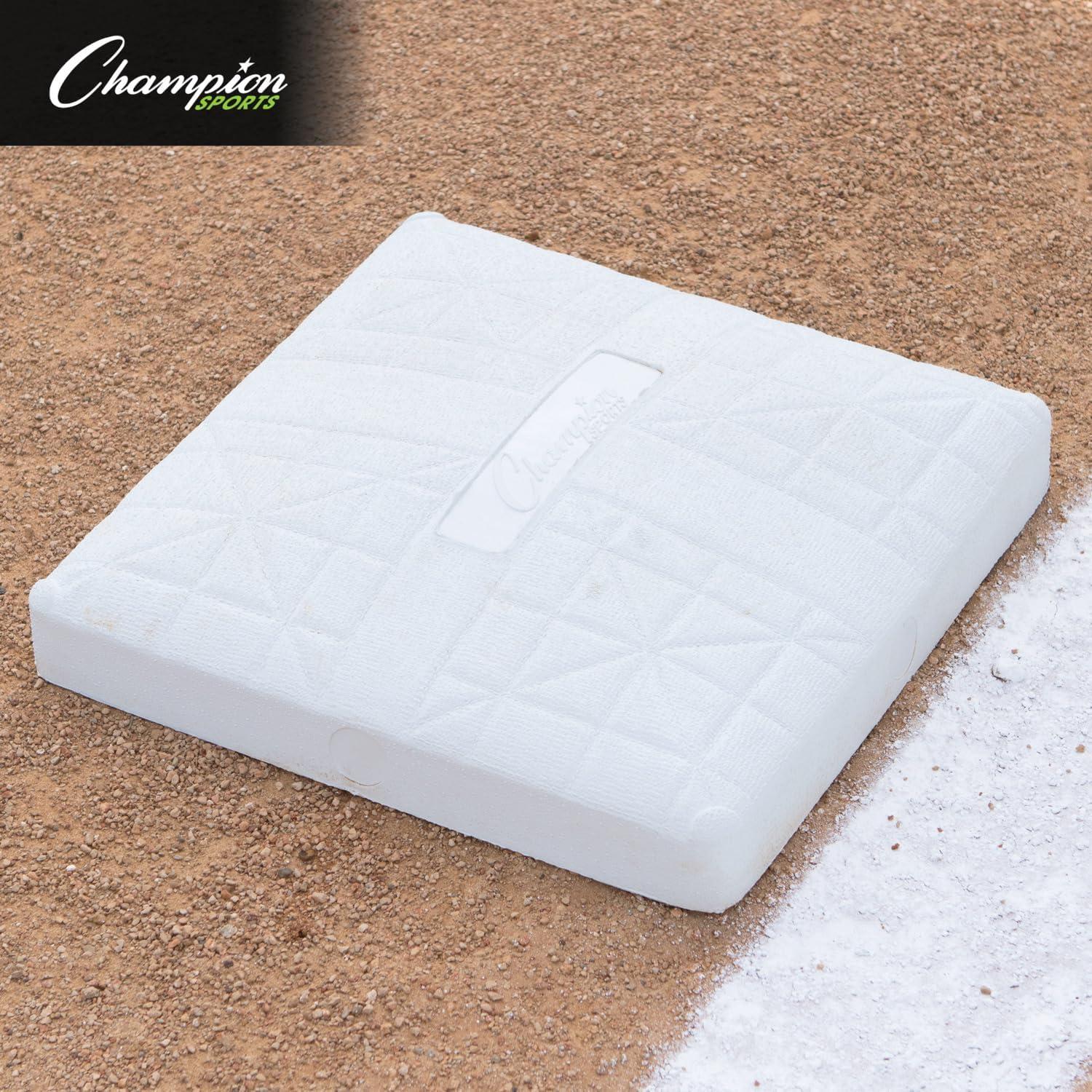 Conjunto de Bases de Béisbol Ancladas Champion Sports Pro 3 Piezas