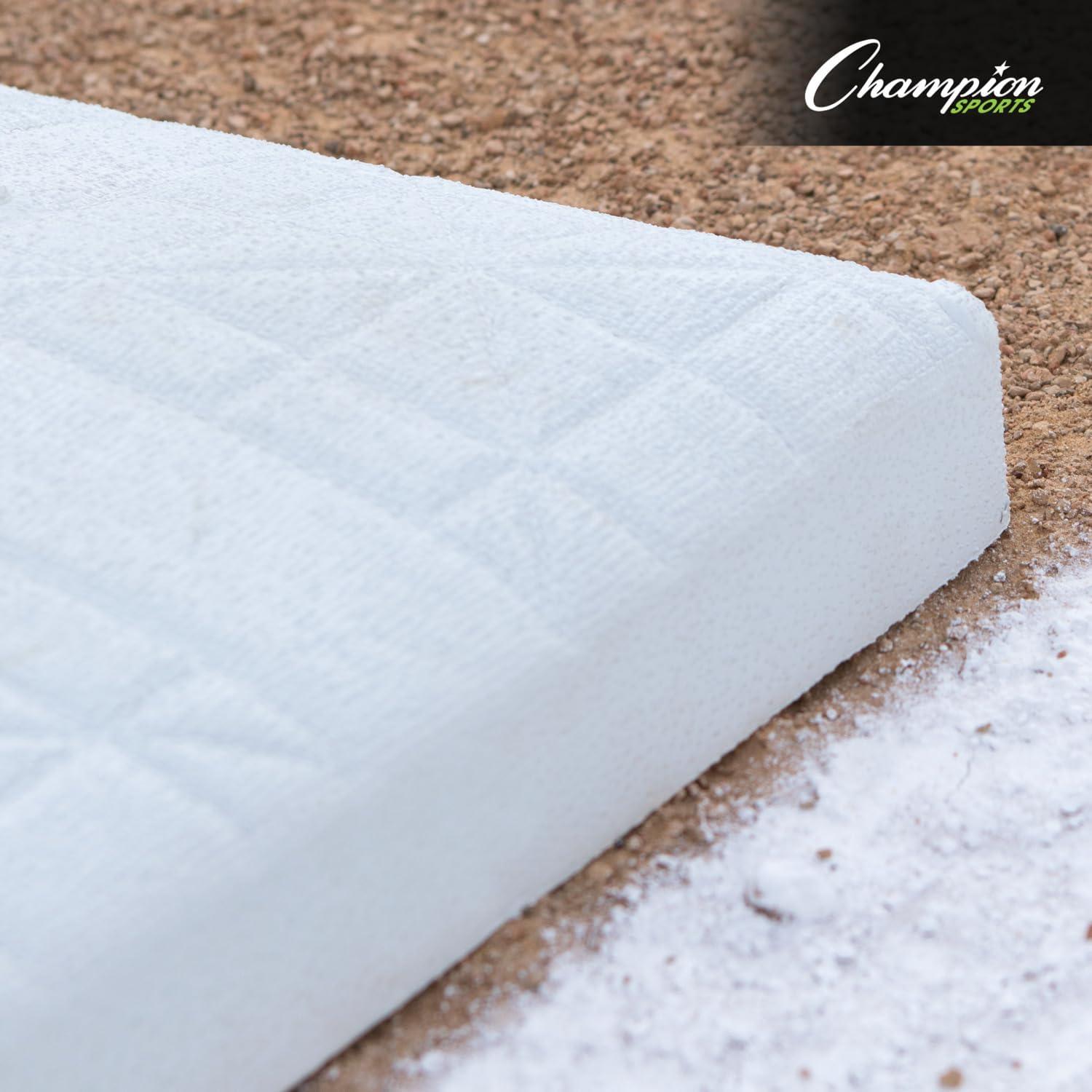 Conjunto de Bases de Béisbol Ancladas Champion Sports Pro 3 Piezas