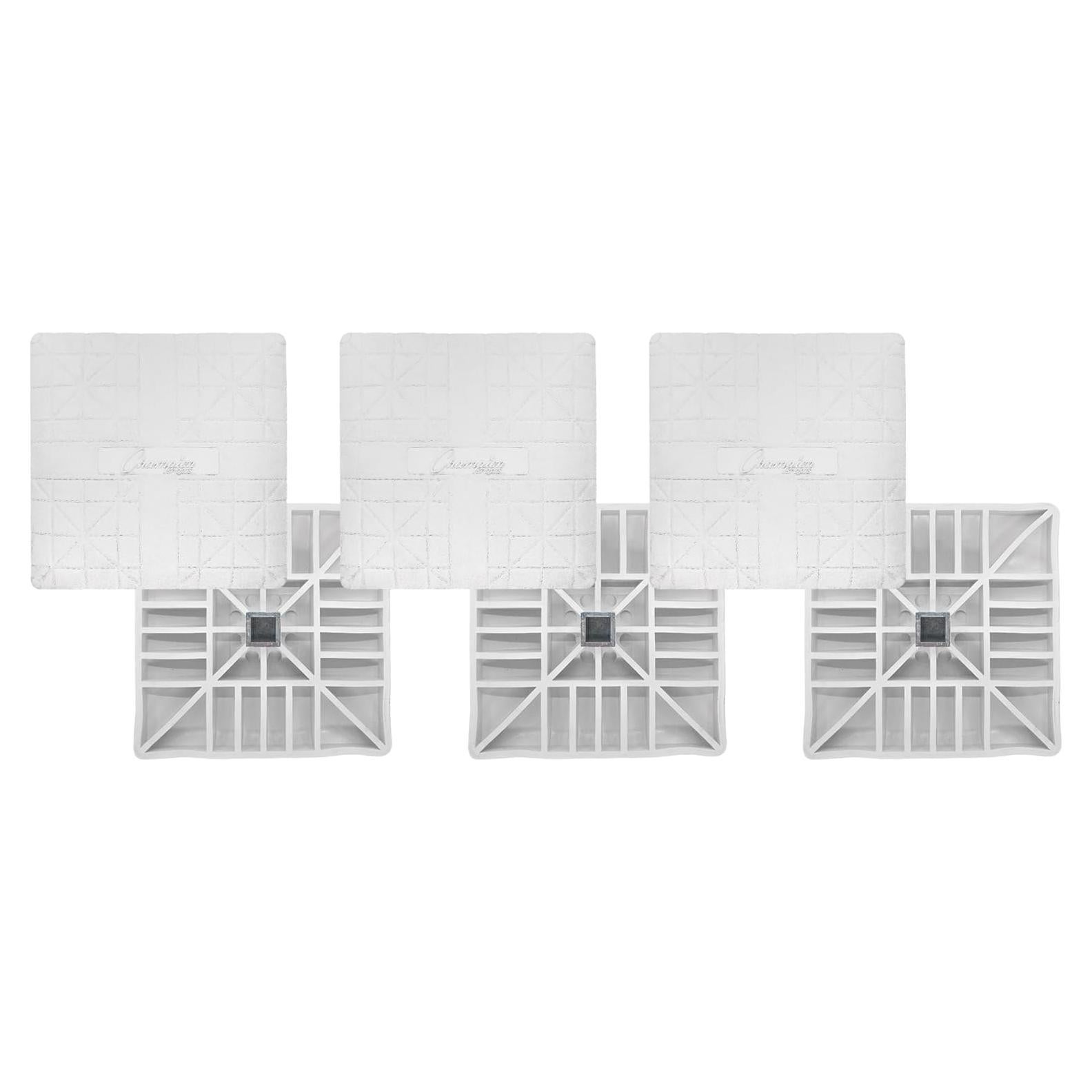 Conjunto de 3 Bases de Béisbol Champion Sports 38.1 cm