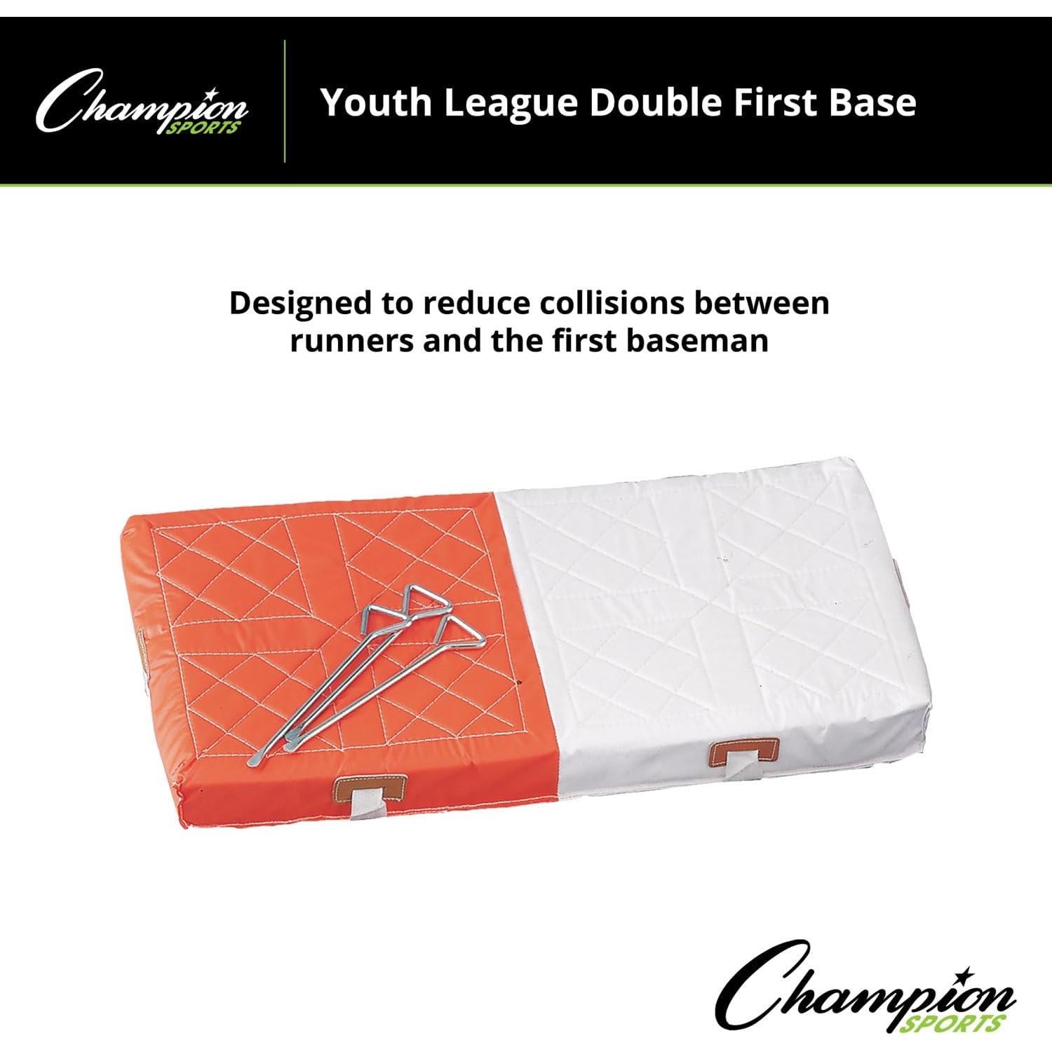 Base de Primera Doble Liga Juvenil Champion Sports 71cm x 36cm