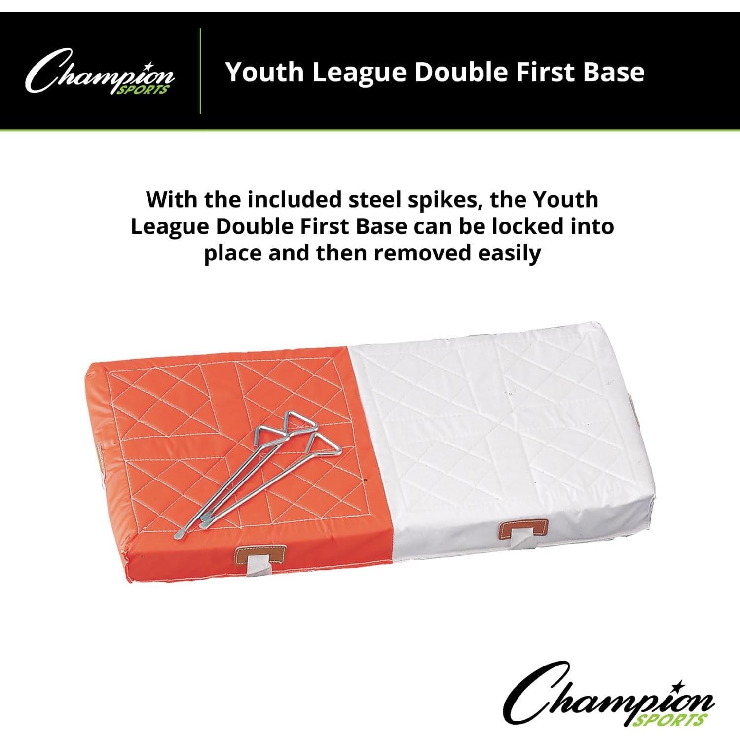 Base de Primera Doble Liga Juvenil Champion Sports 71cm x 36cm