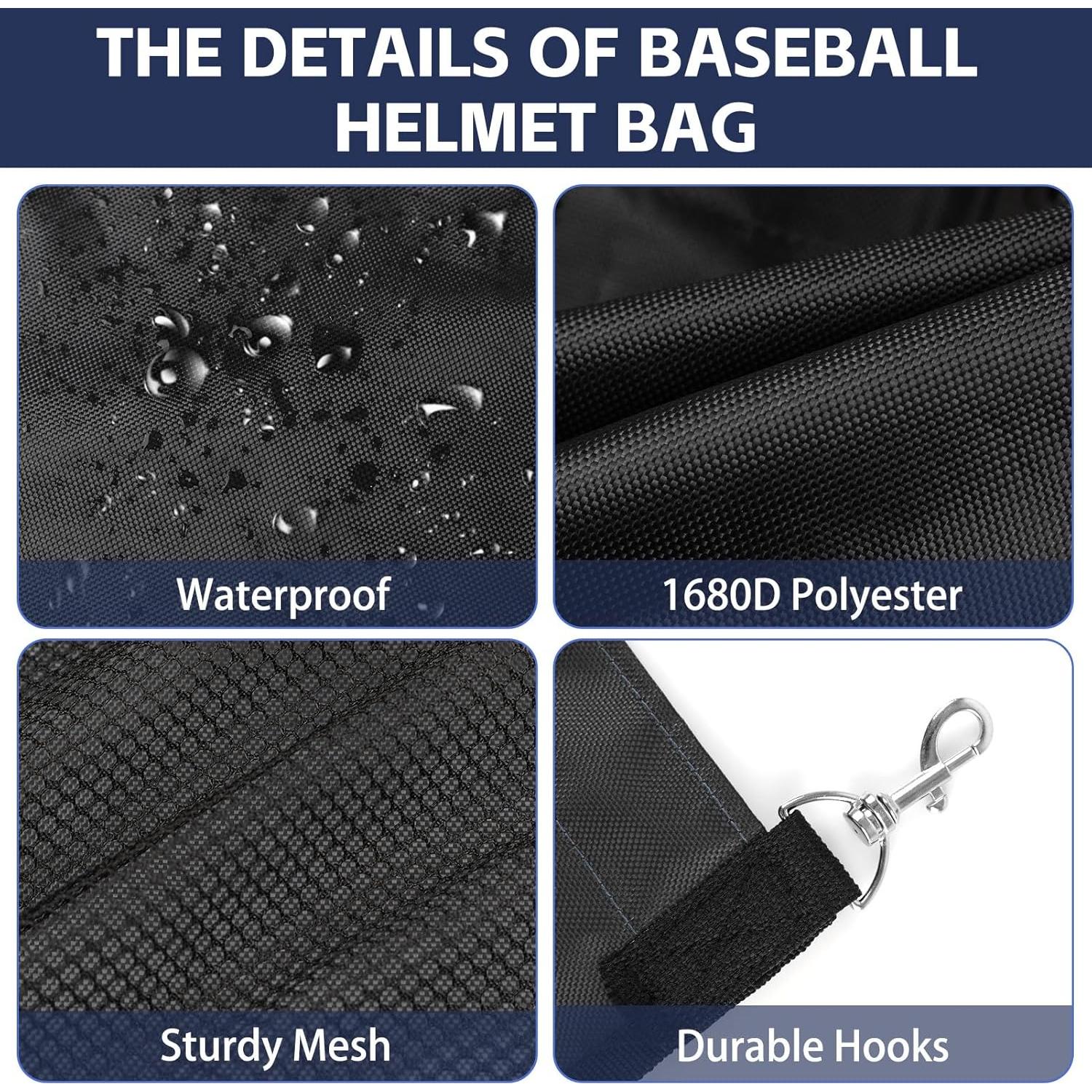 Organizador de Dugout NVAAV para 15 Cascos y Guantes