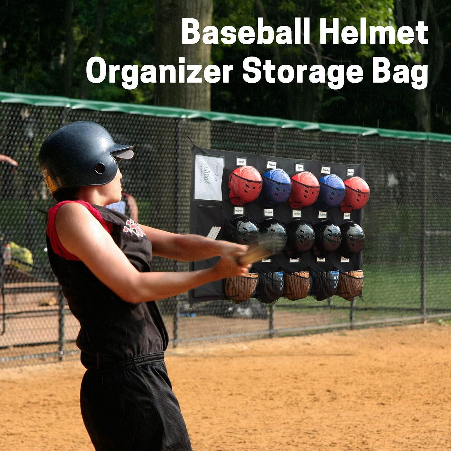 Bolsa de Casco Colgante VISEMAN para 15 Cascos de Béisbol