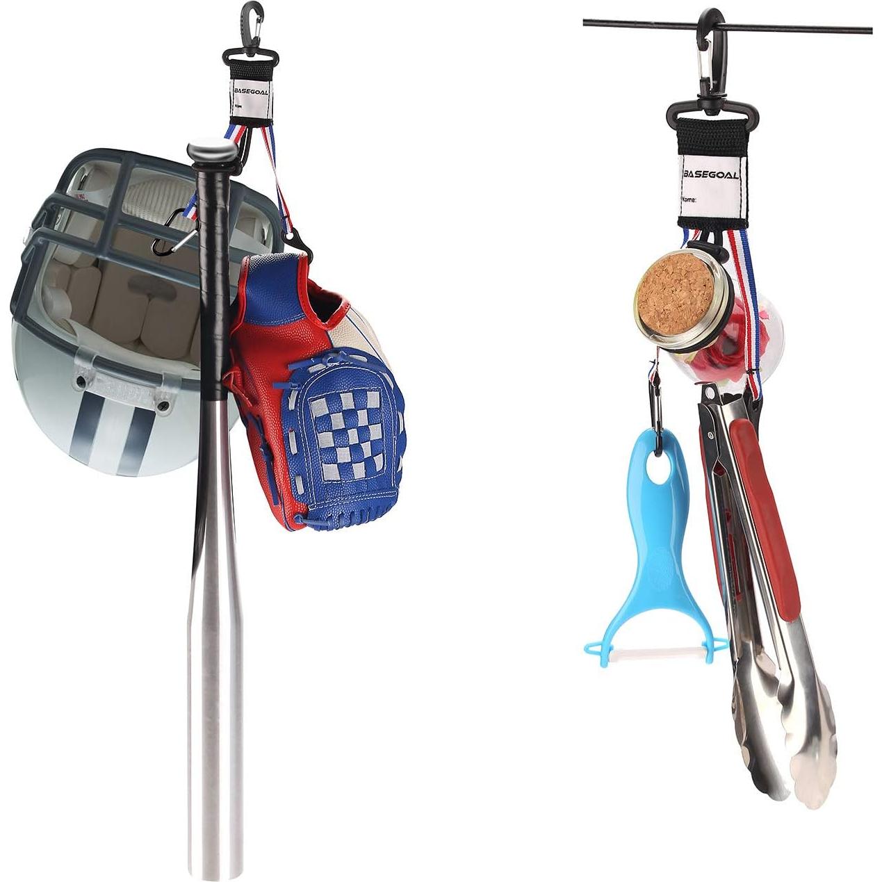 Colgador de Equipo de Béisbol Softbol BaseGoal con Nombre Personalizado