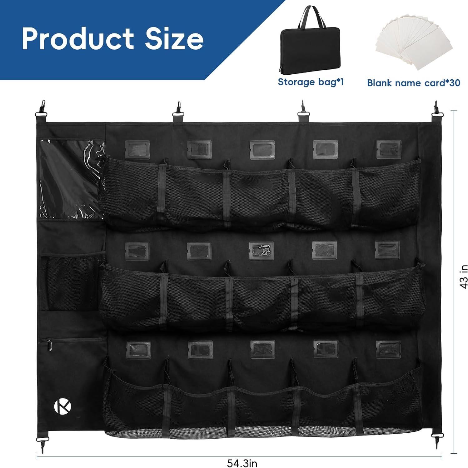 Organizador de Dugout KAVIGOR para Béisbol/Sóftbol - 15 Casco y Guante