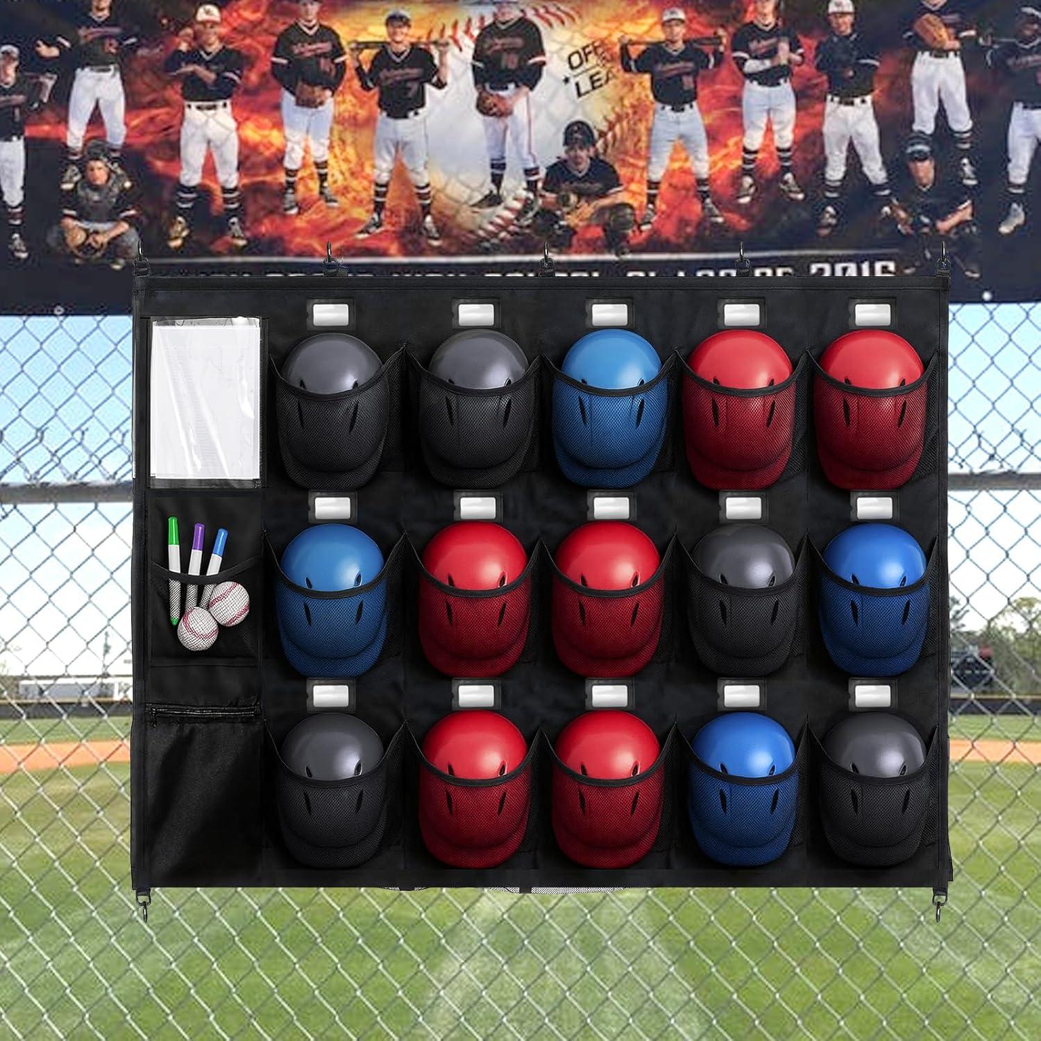 Organizador de Dugout de Béisbol MJFSGYO para 15 Jugadores