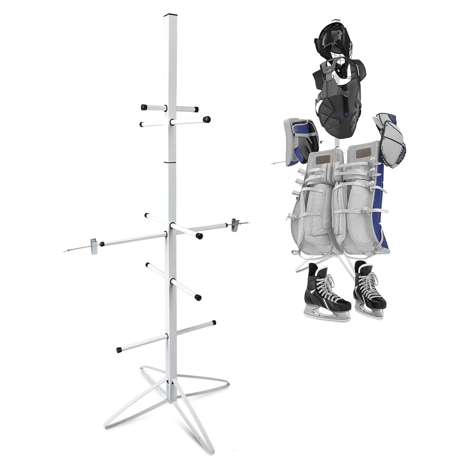 Soporte para Secar Equipos de Hockey Metal Dunzy 139.7 x 53.3 cm