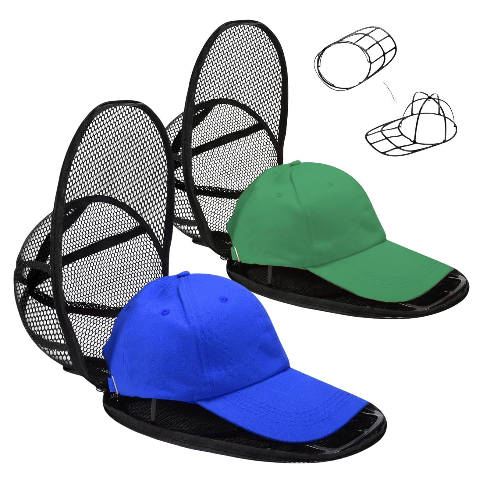 Cesta de Lavado de Gorras Nzcvuias - 2 Piezas Color Negro