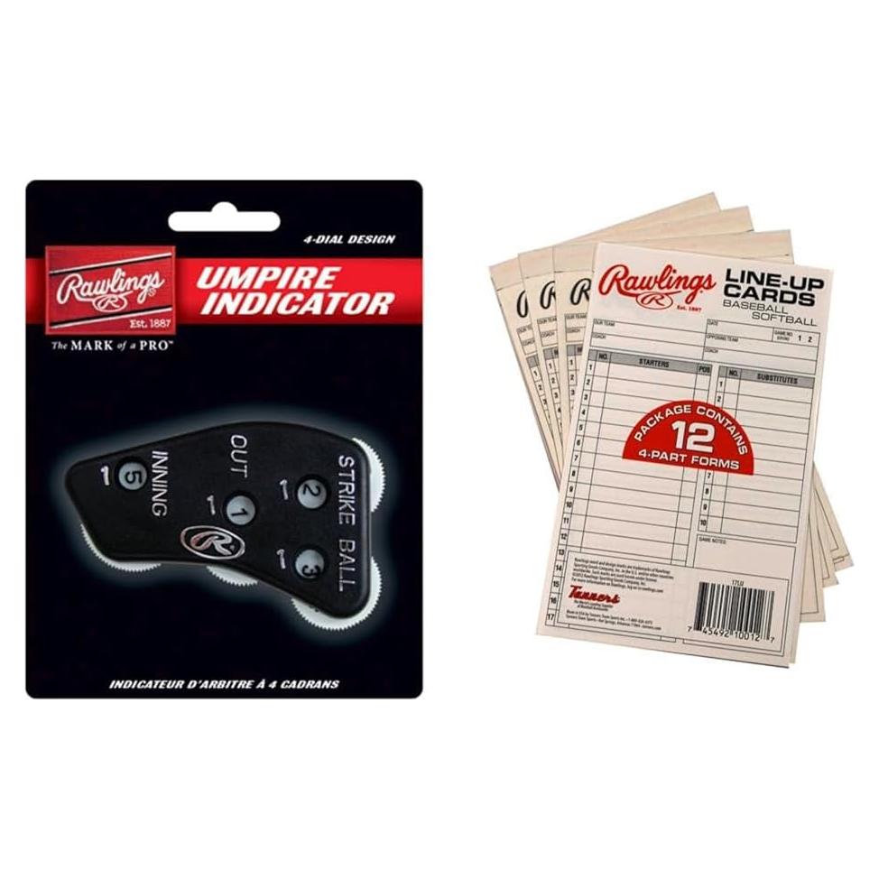 Indicador de Árbitro 4-en-1 y Tarjetas Rawlings System-17