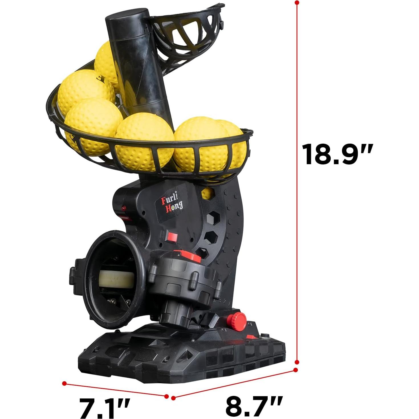 Máquina de Lanzamiento de Béisbol Furlihong 3801BH Ajustable