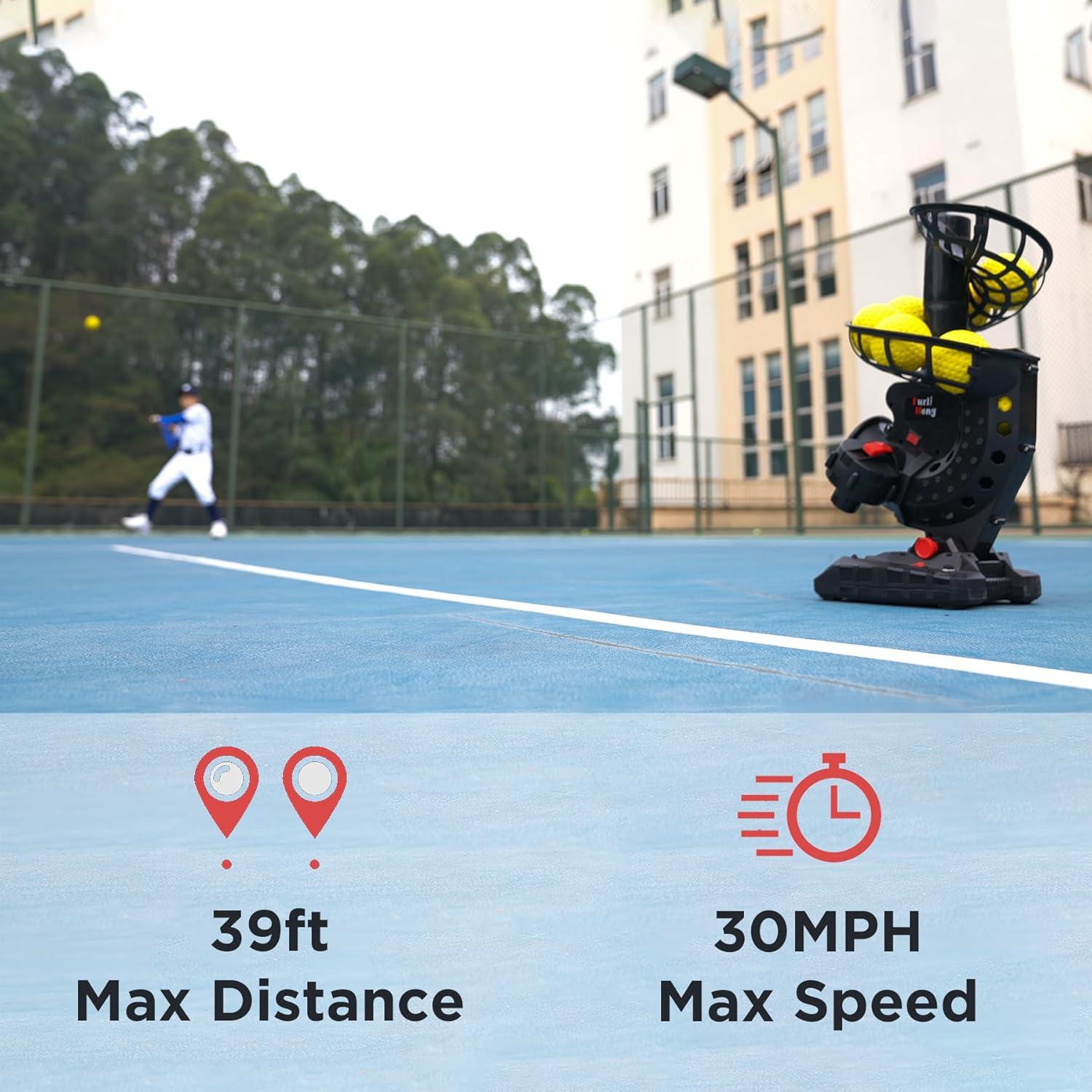 Máquina de Lanzamiento de Béisbol Furlihong 3801BH Ajustable