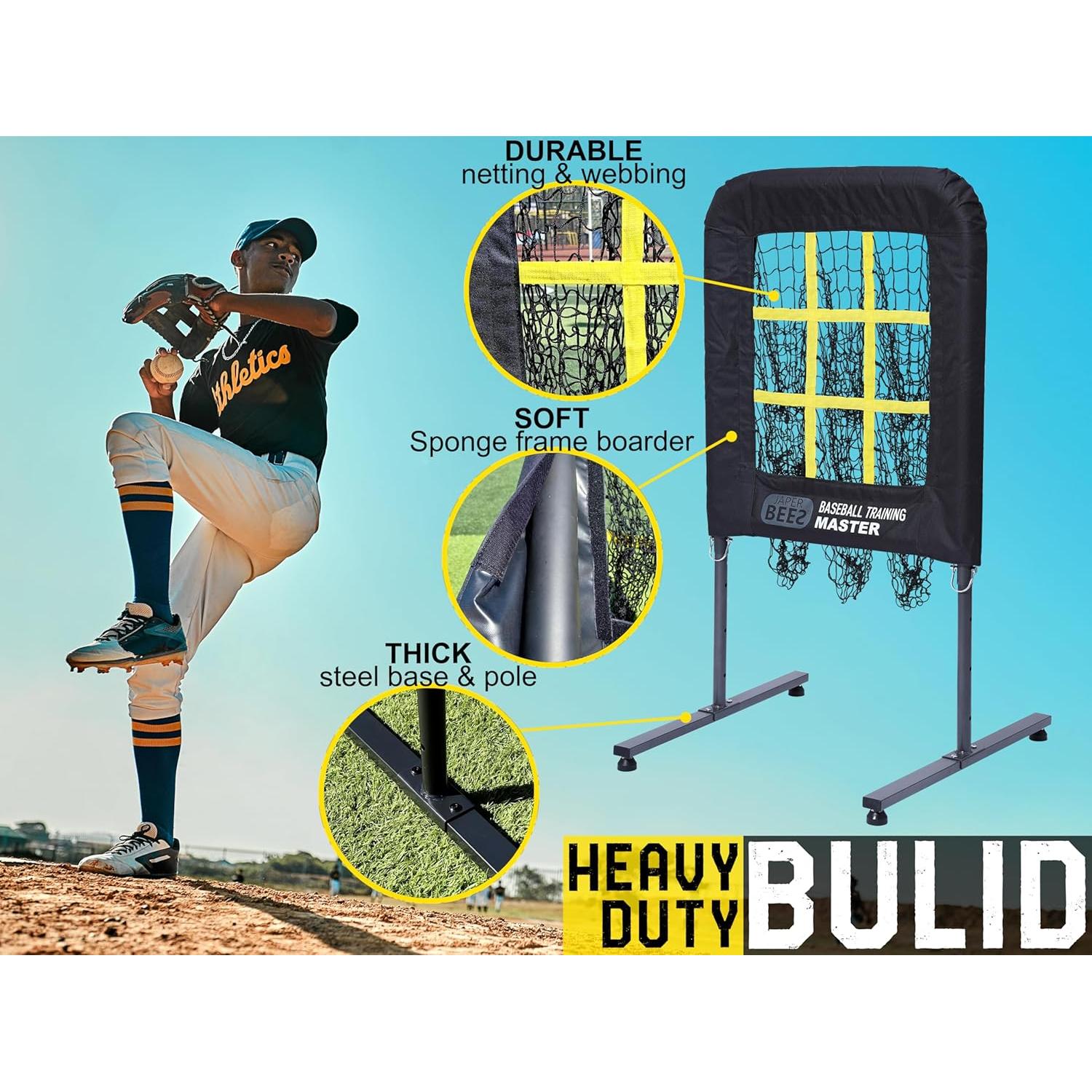 Red de Lanzamiento JAPER BEES Pro 9 Agujeros Ajustable 42x46cm