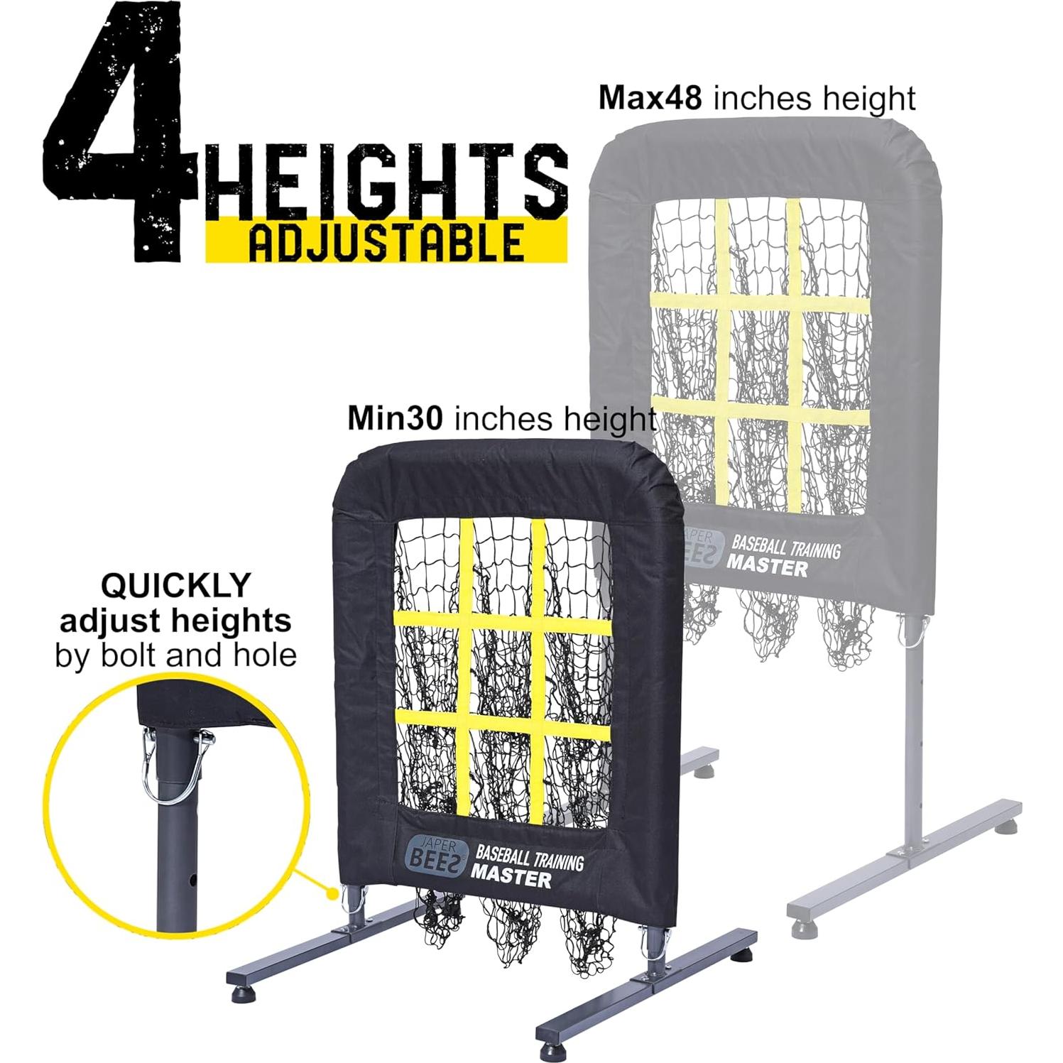 Red de Lanzamiento JAPER BEES Pro 9 Agujeros Ajustable 42x46cm