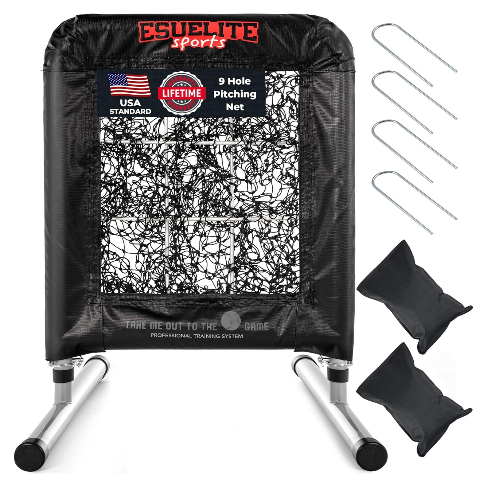 Red de Lanzamiento Profesional ESUELITE E204 para Béisbol y Softbol