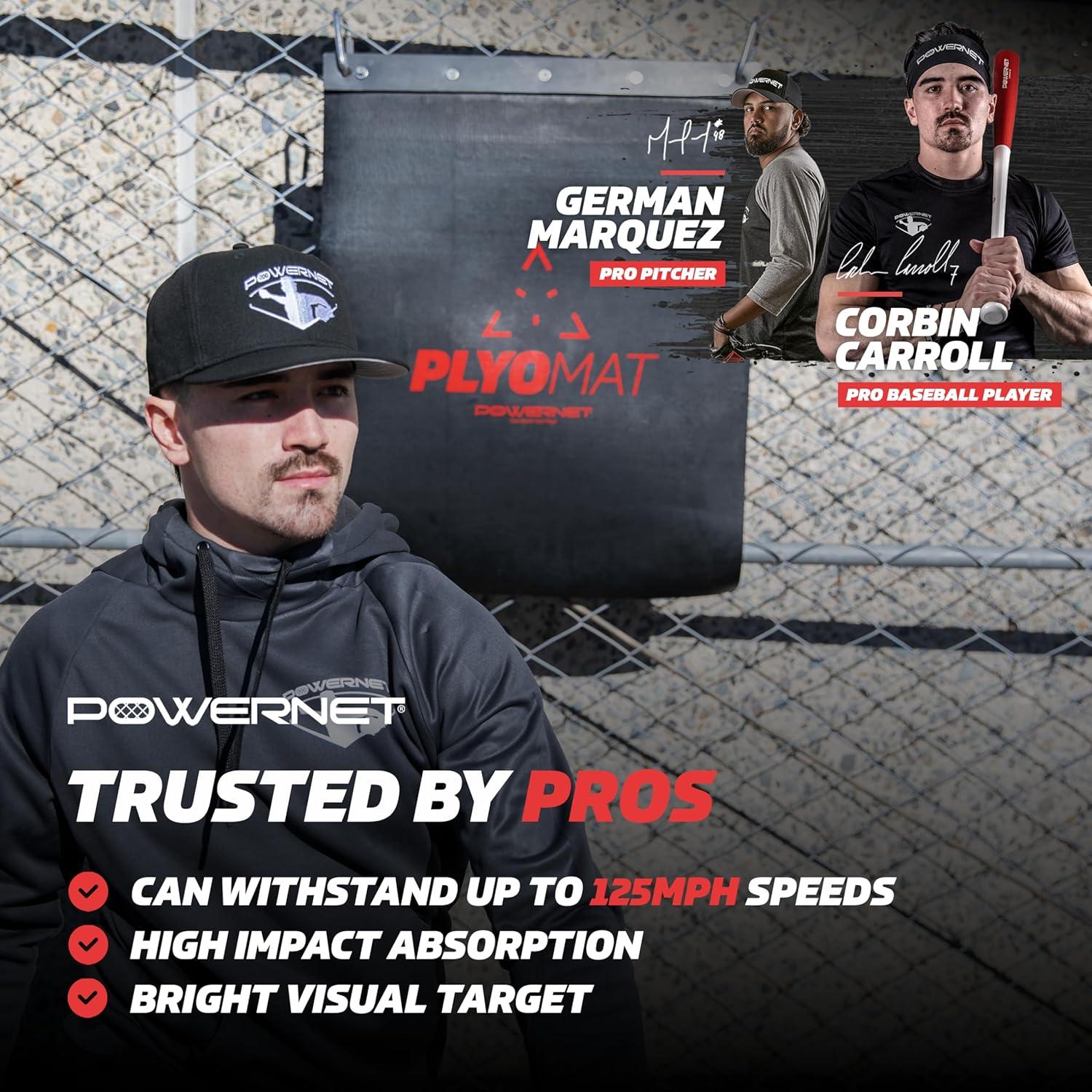 Equipo de Entrenamiento PowerNet Softbol y Béisbol - Alfombrilla Plyo