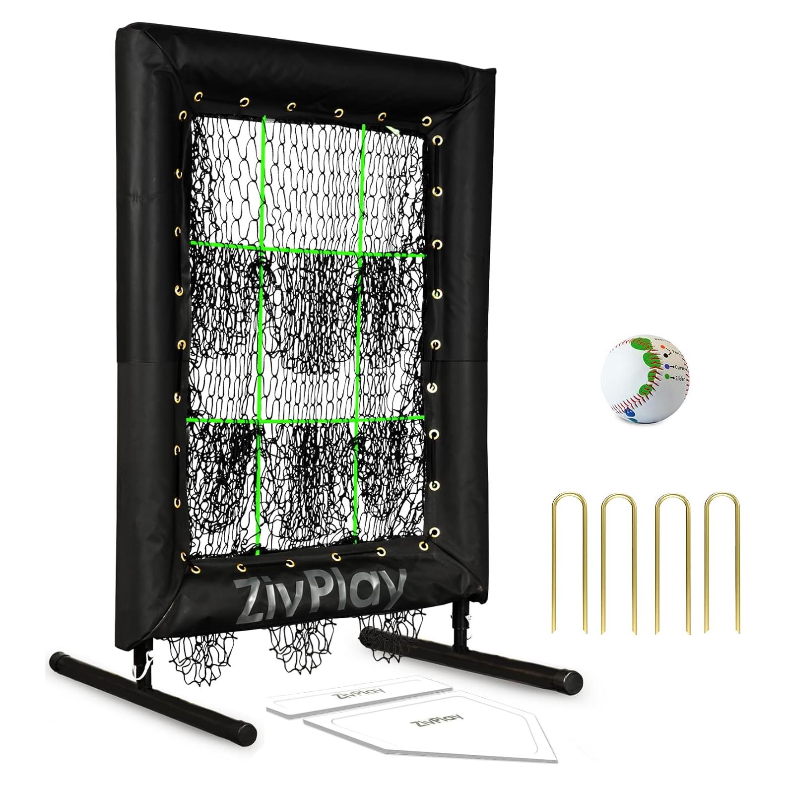 Red de Lanzamiento de Béisbol ZivPlay 50.8x76.2 cm 9 Huecos