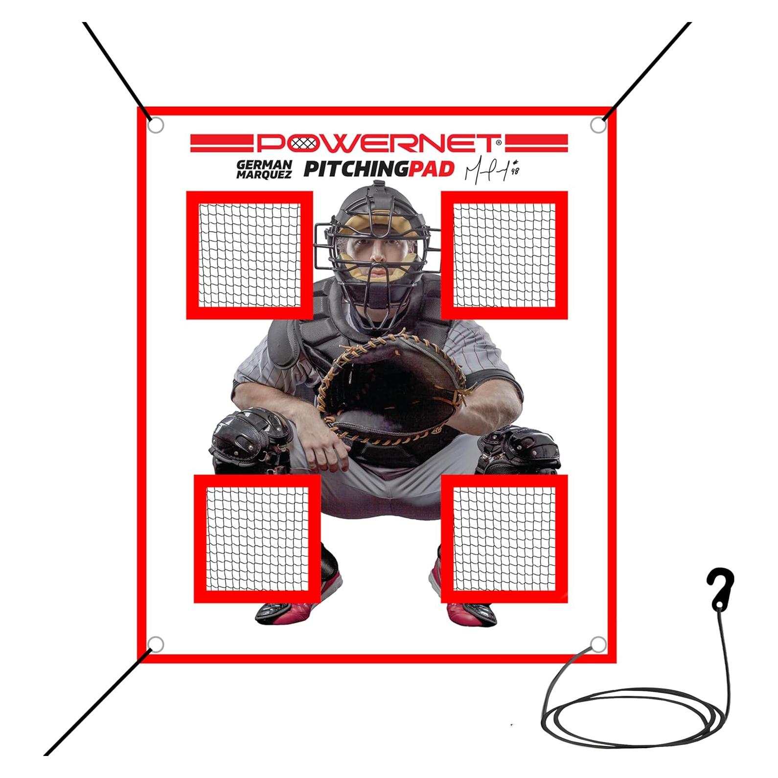 PowerNet Pitching Pad Entrenador Lanzamiento Softbol 2.13m