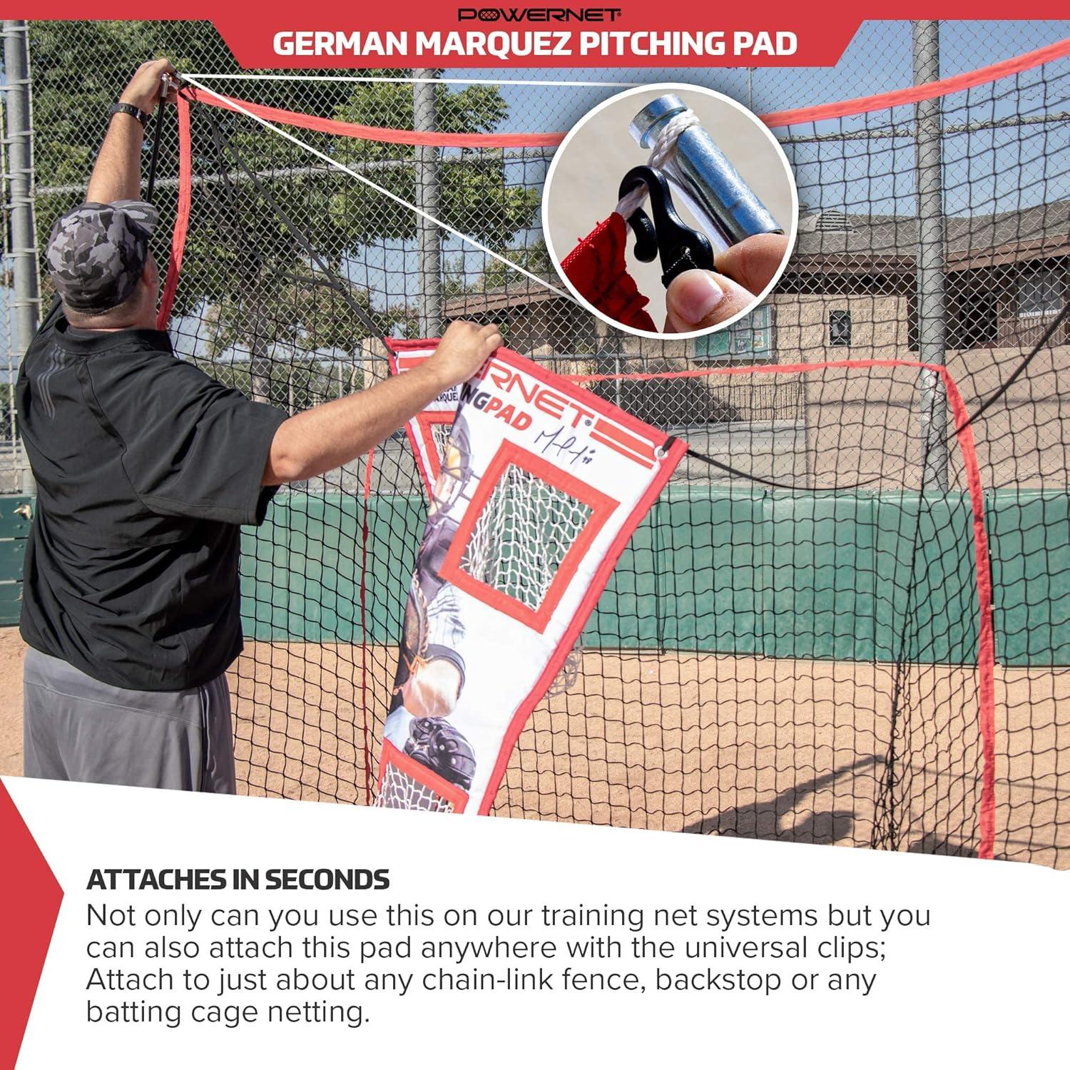 PowerNet Pitching Pad Entrenador Lanzamiento Softbol 2.13m