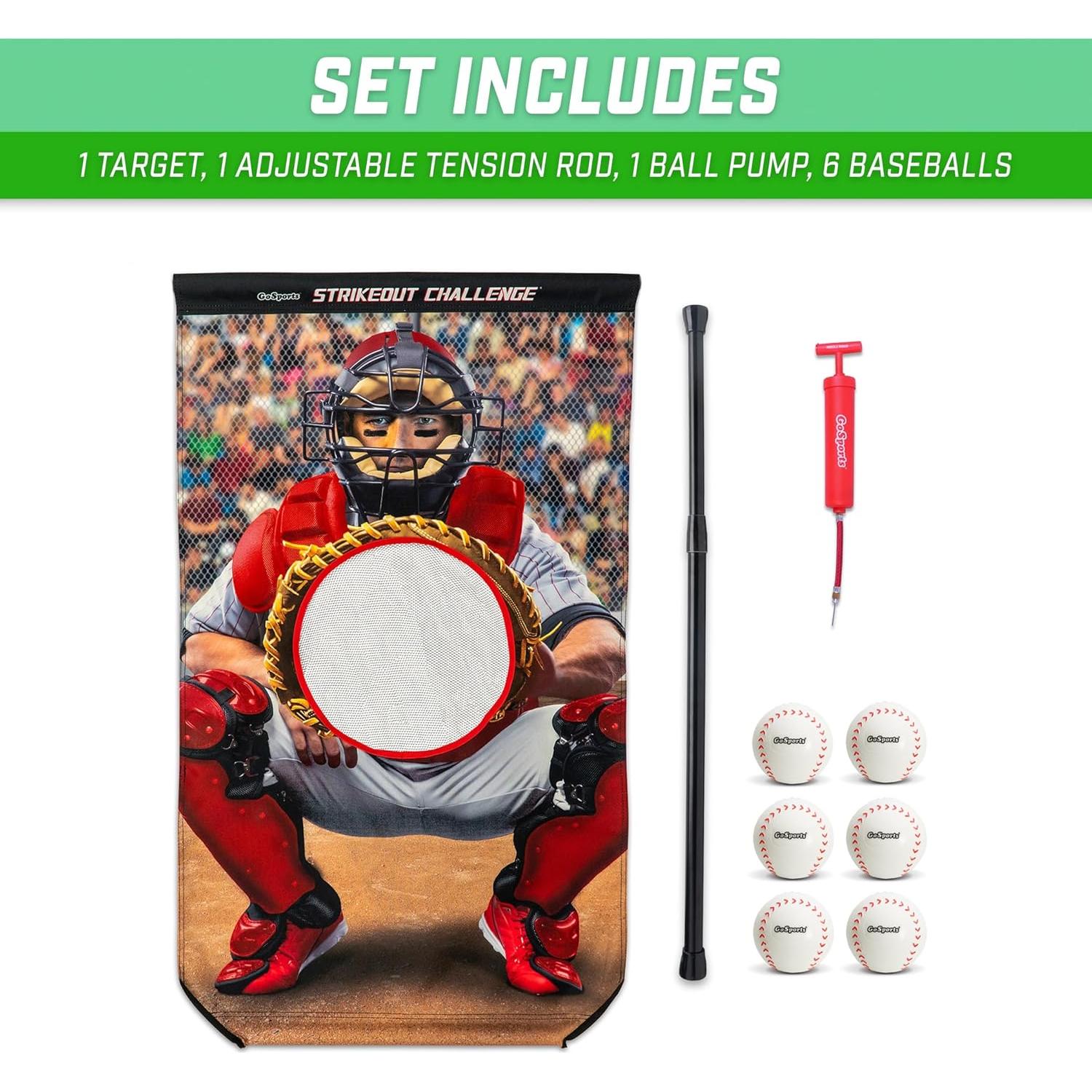 Juego de Lanzamiento de Béisbol GoSports Desafío Strikeout