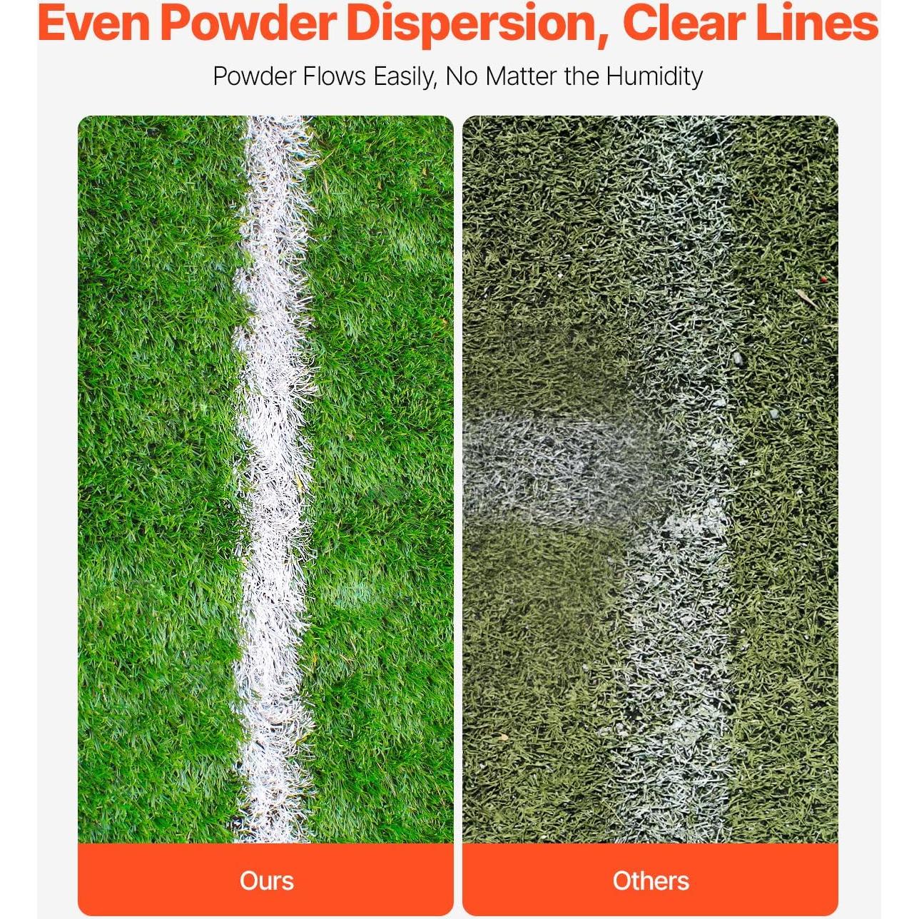 Marcador de Línea Seco VEVOR 22.68 kg Ajustable 5-10 cm Verde