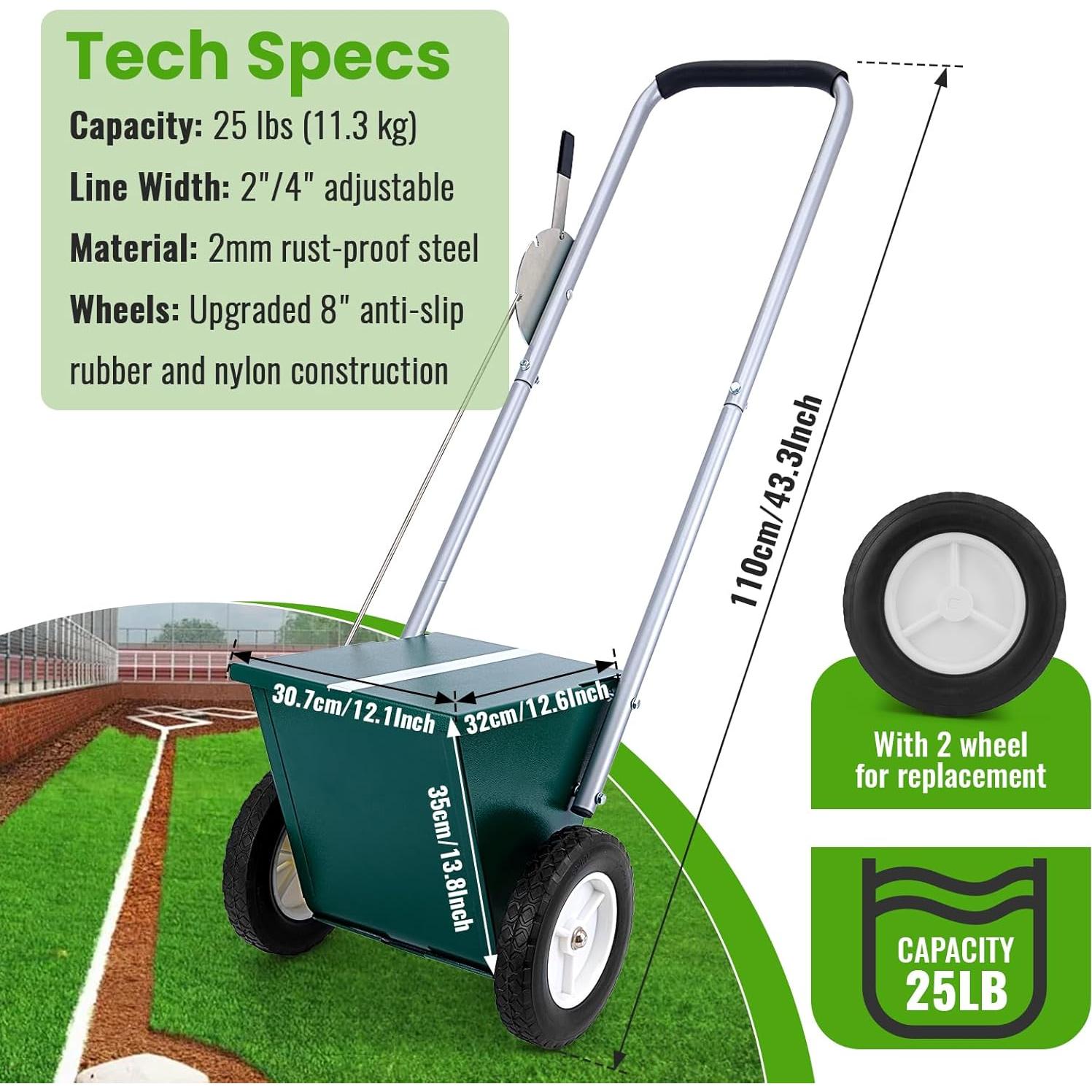 Máquina Marcadora de Línea BOOTOP PIN 25LB Ajustable 2-4"