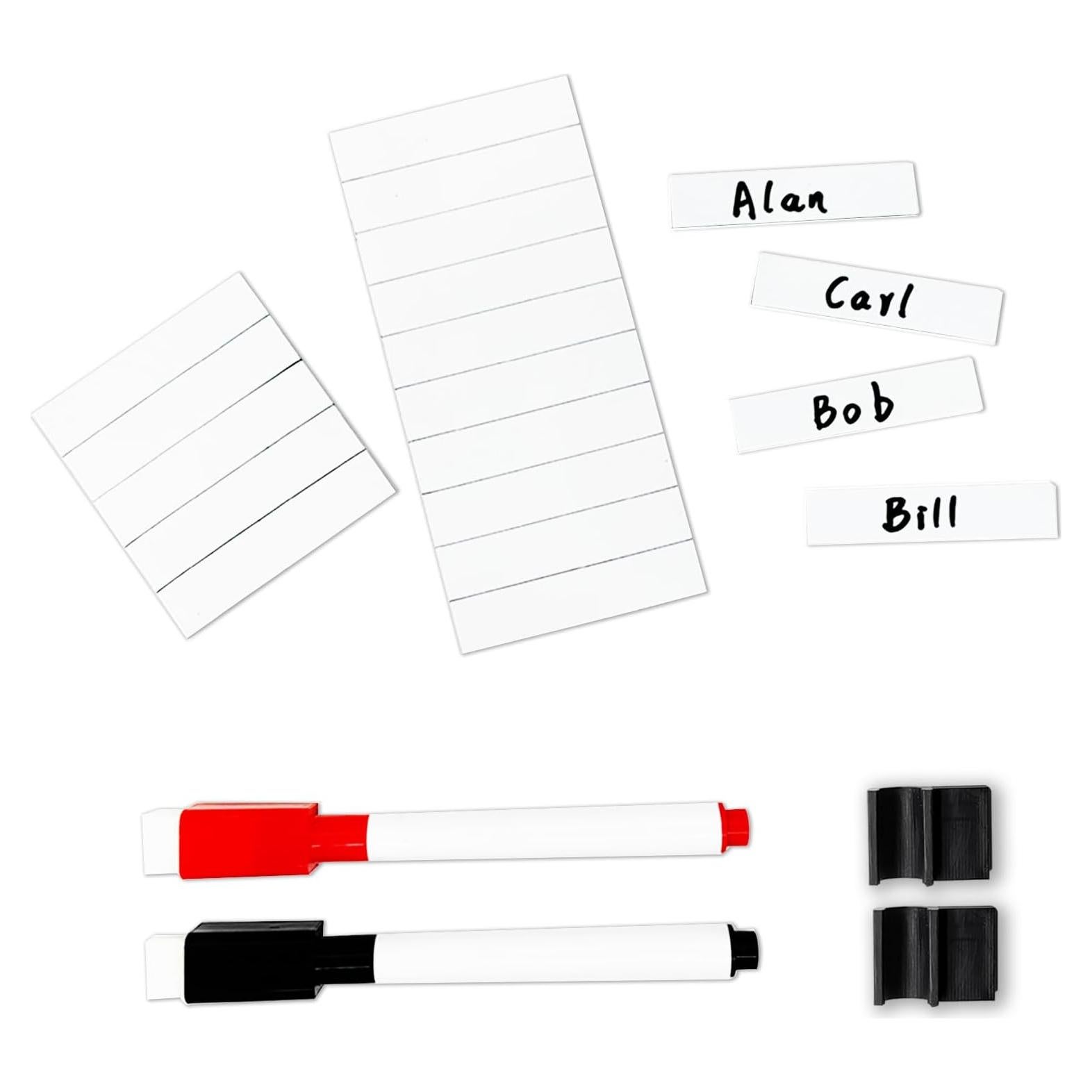 Imanes de Alineación de Béisbol LRJRIZZO 40 Piezas 1.27x5.84cm