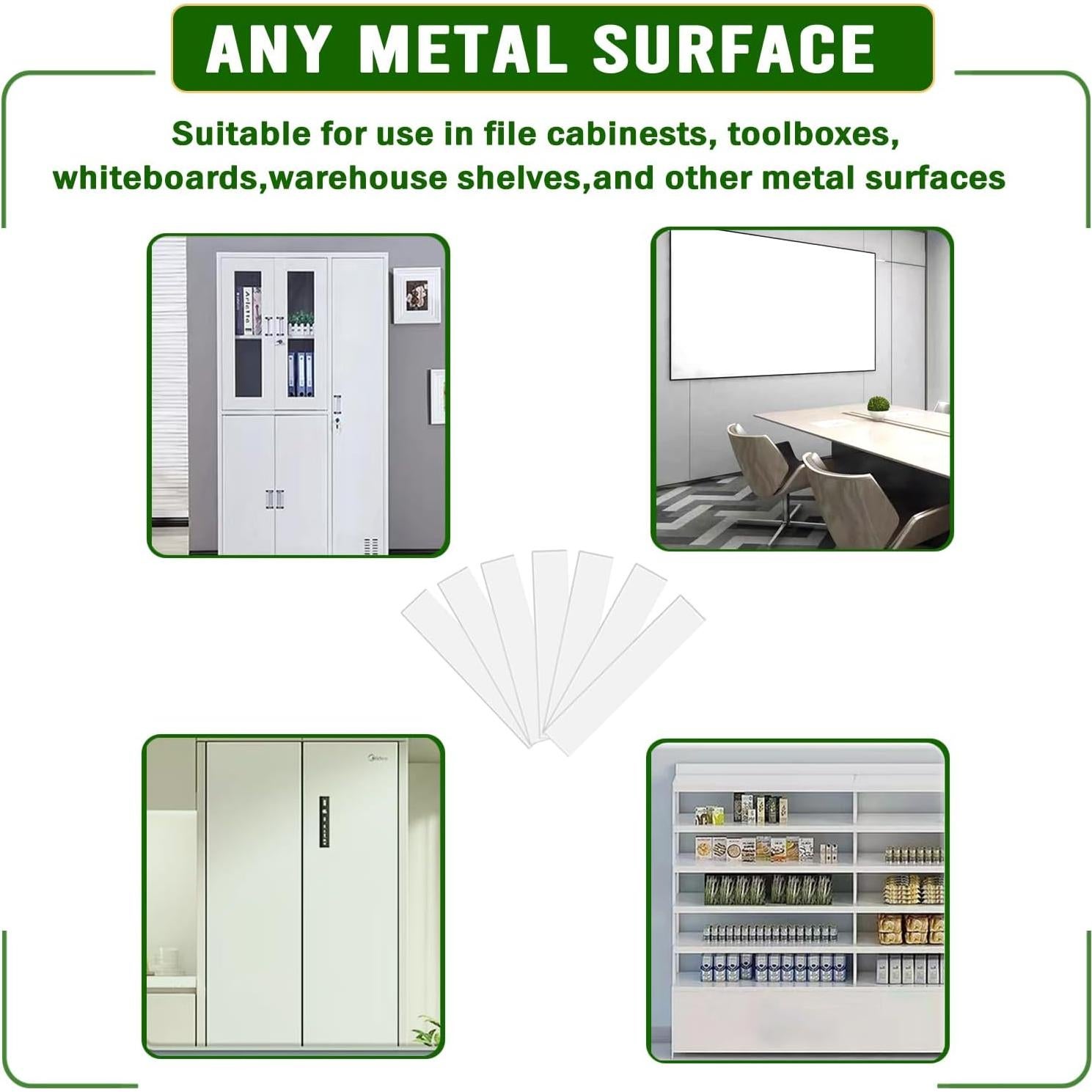 Imanes de Alineación de Béisbol LRJRIZZO 40 Piezas 1.27x5.84cm