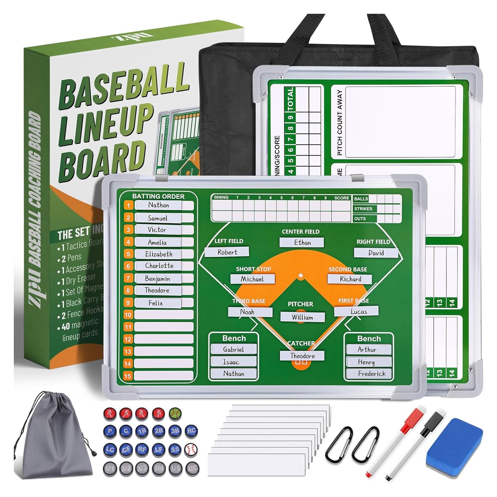 Tablero Magnético de Alineación de Béisbol ZPU 43x30.5cm