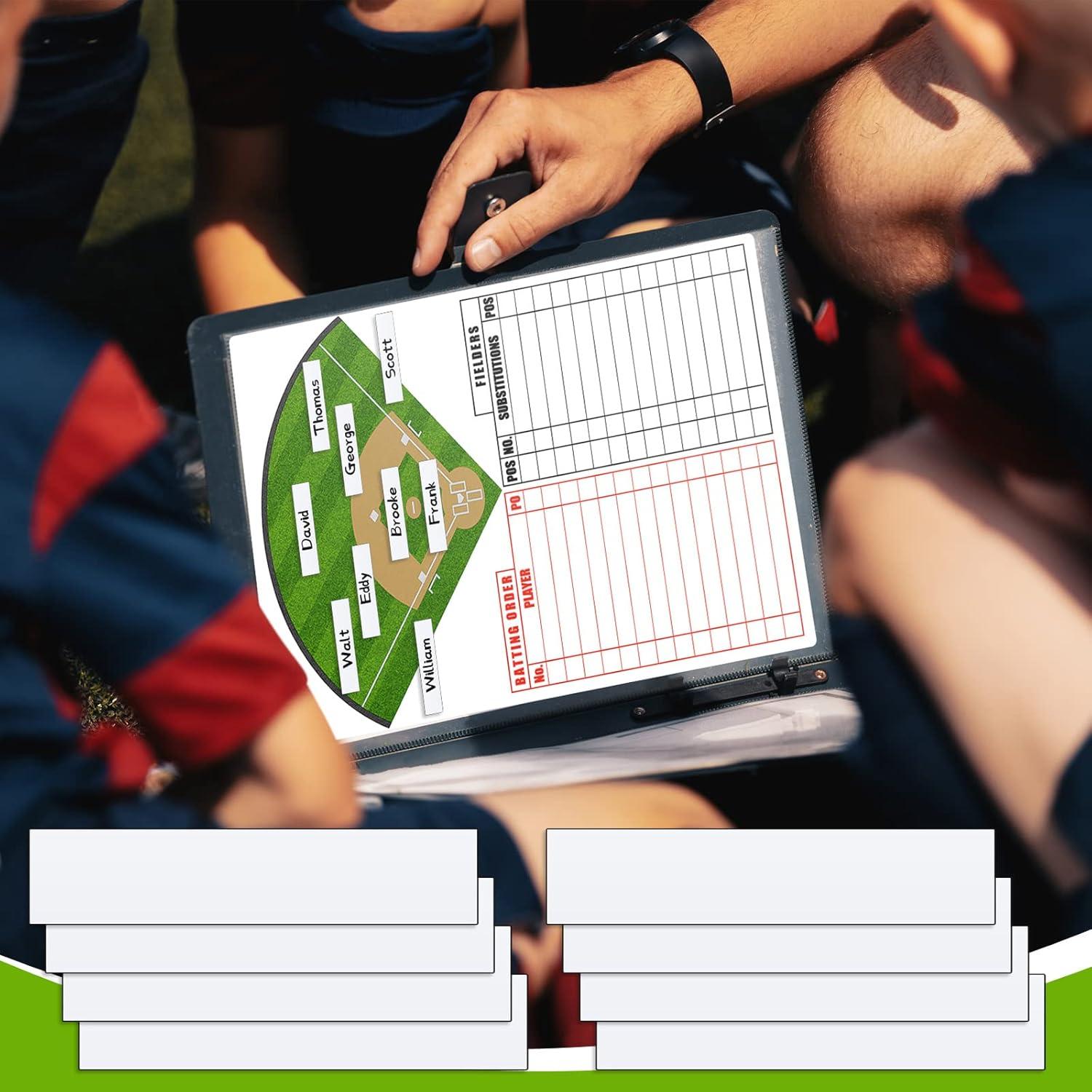 Etiquetas Magnéticas Deekin 60 Piezas 6x1.3 cm para Pizarra