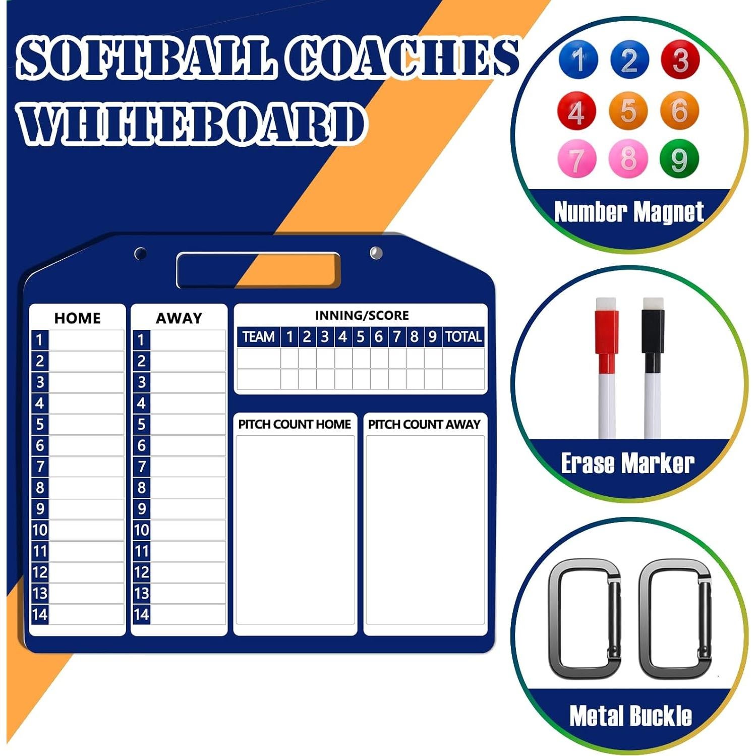 Tablero de Entrenamiento de Béisbol AngleKai 32x27.9cm