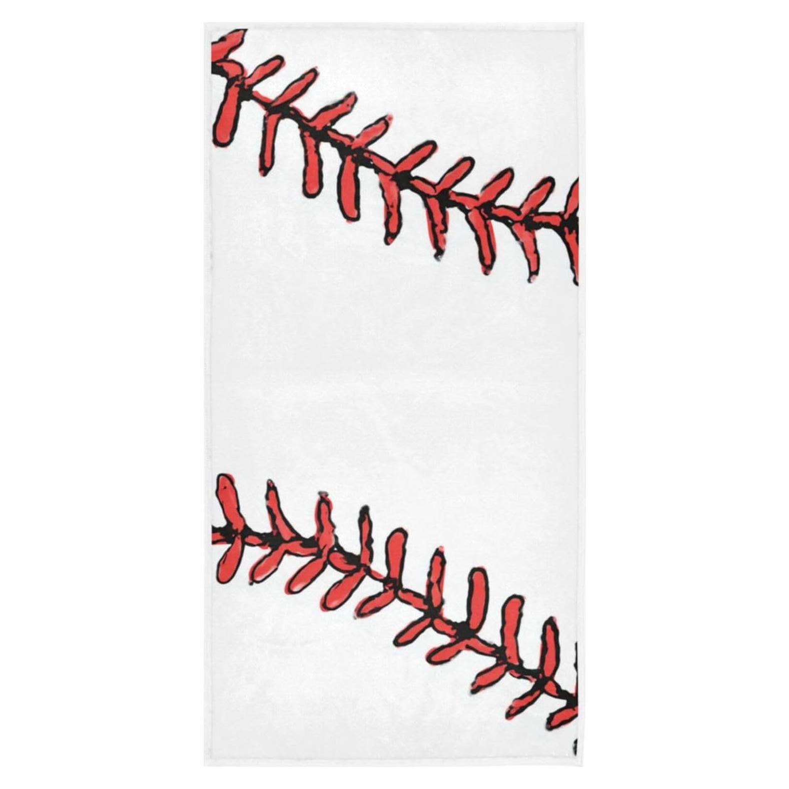 Toalla de Mano Wamika Béisbol 76x40 cm Microfibra Suave