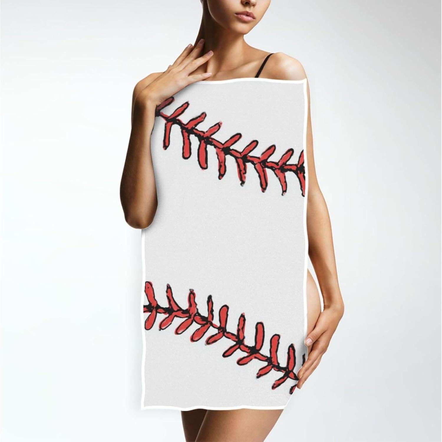 Toalla de Mano Wamika Béisbol 76x40 cm Microfibra Suave