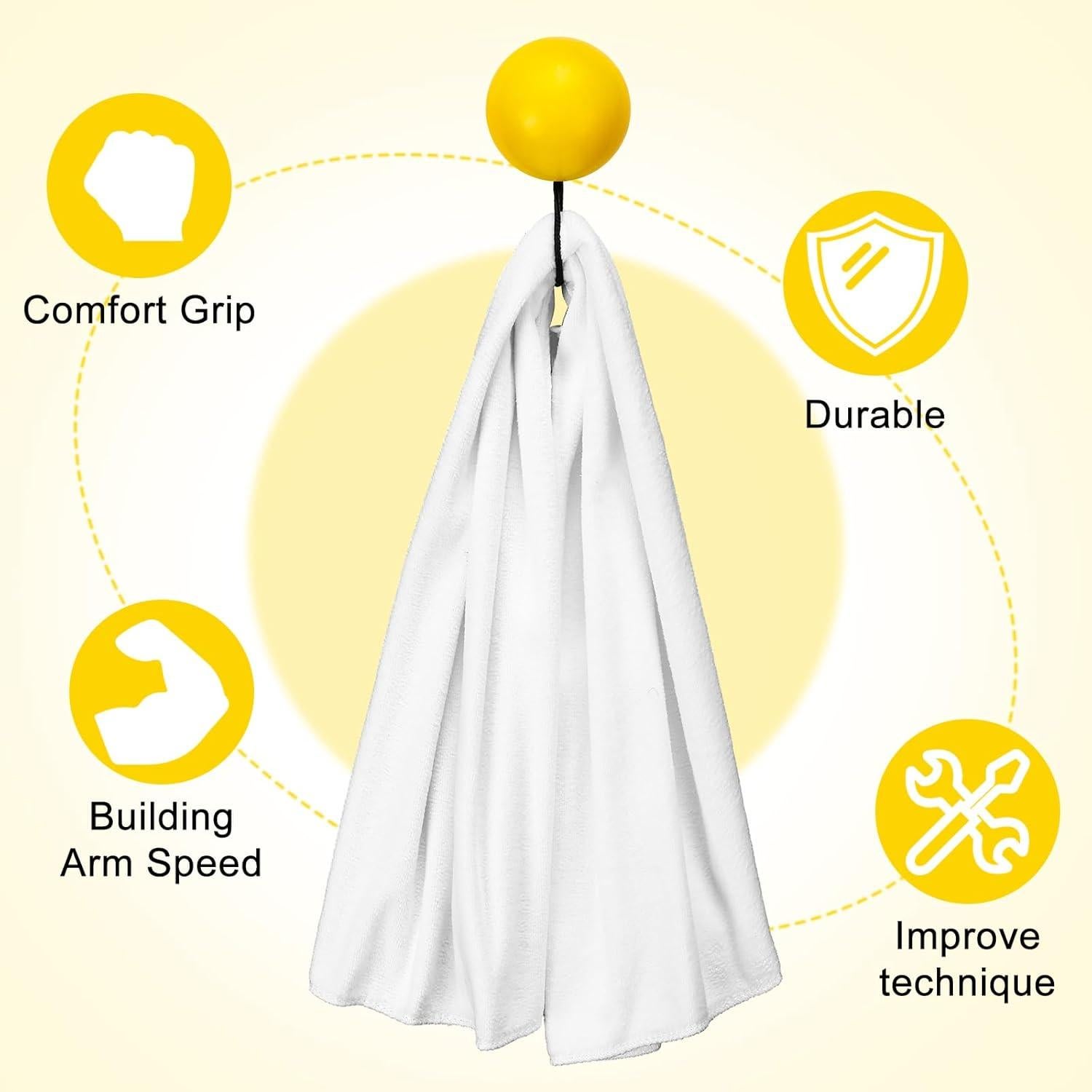 Entrenador de Lanzamiento de Béisbol Arrowbash TEA2065 - 2 Toallas