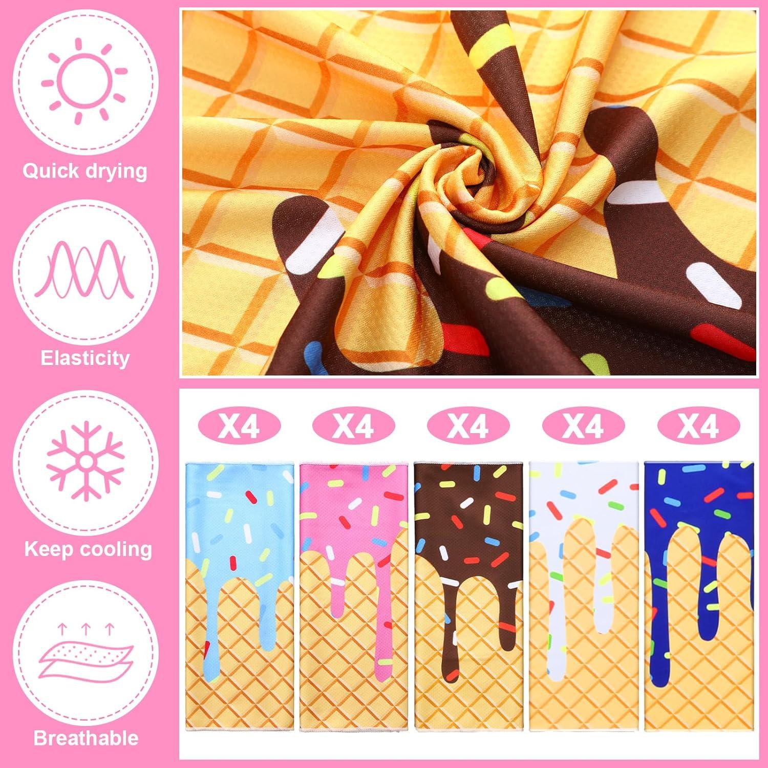 Toallas de Enfriamiento Breling 20 Pzas Microfibra 101.6x30.5cm