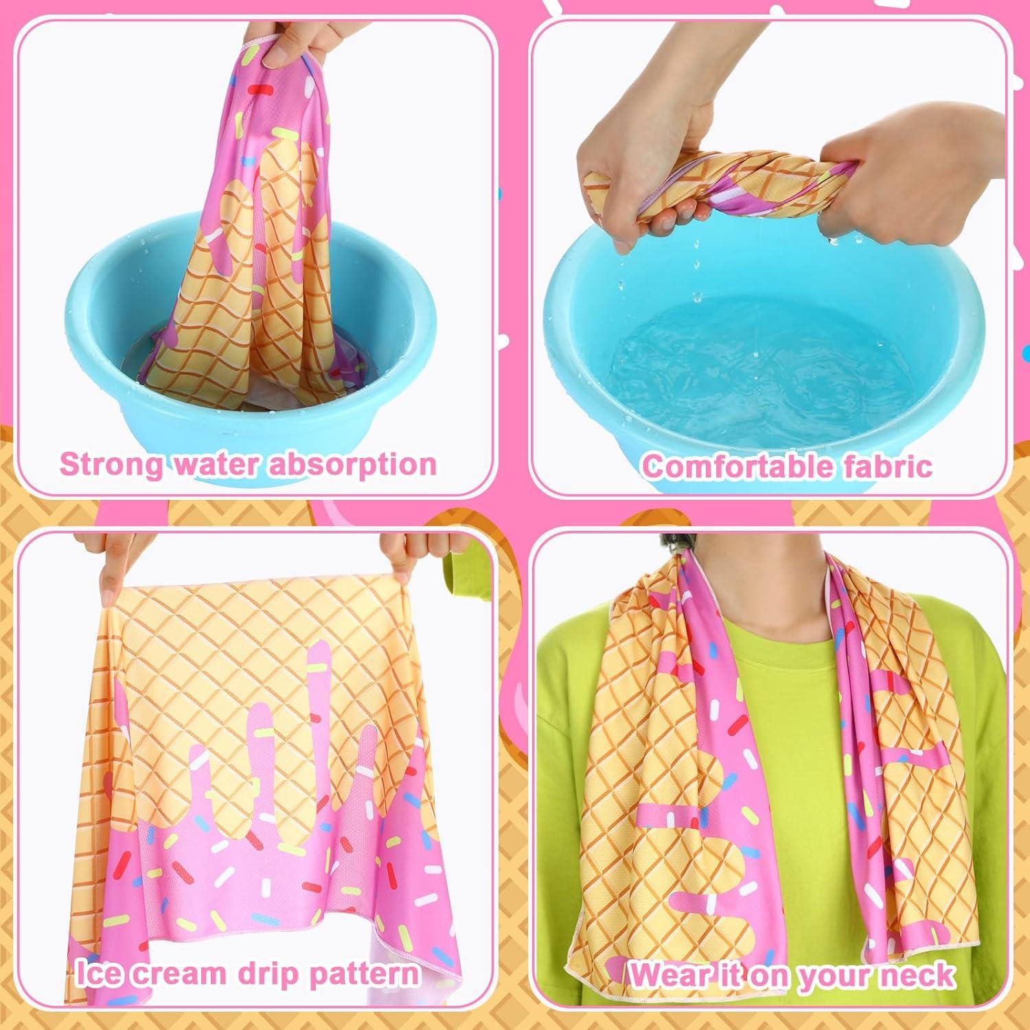 Toallas de Enfriamiento Breling 20 Pzas Microfibra 101.6x30.5cm