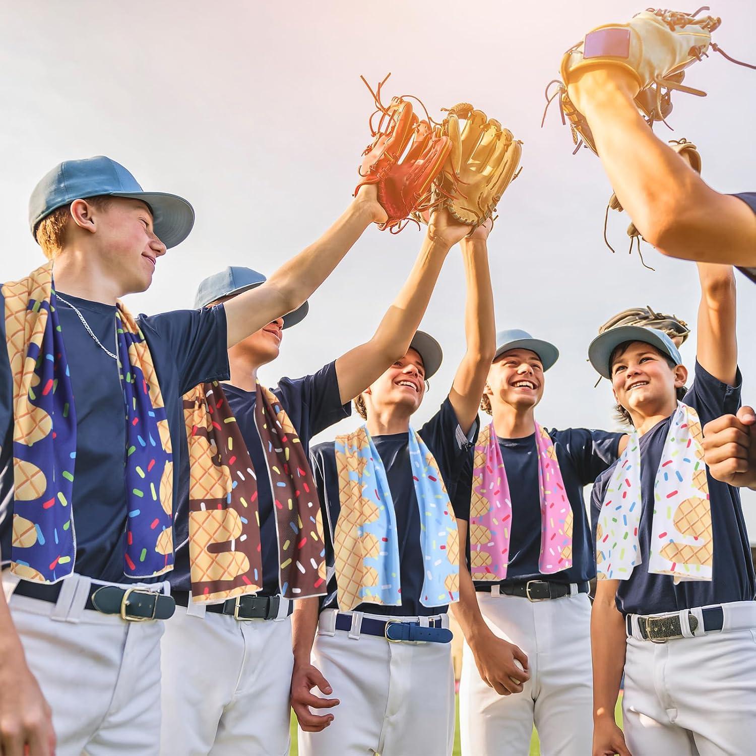 Toallas de Enfriamiento Breling 20 Pzas Microfibra 101.6x30.5cm