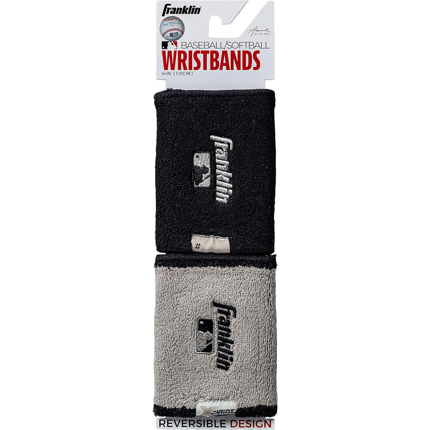 Muñequera Franklin Sports MLB Xvent 10.16 cm Transpirable