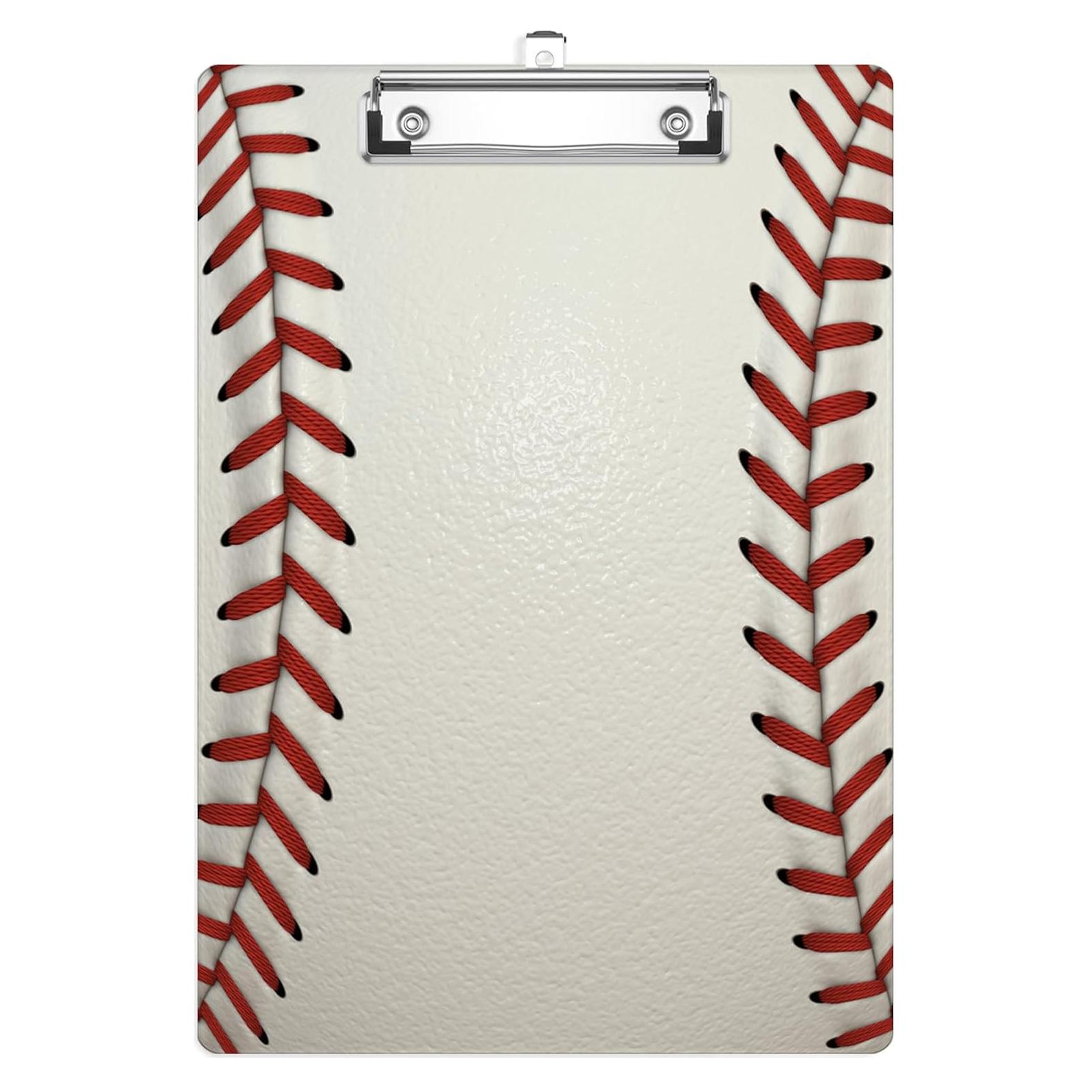Clipboard A4 EMXION Textura de Béisbol con Clip Metálico