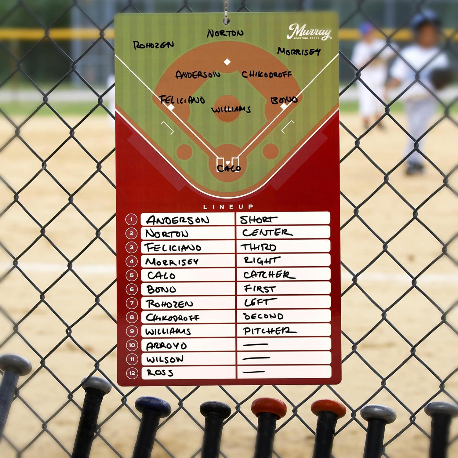 Portaplanos para Entrenadores de Béisbol Murray Sporting Goods 38x23cm